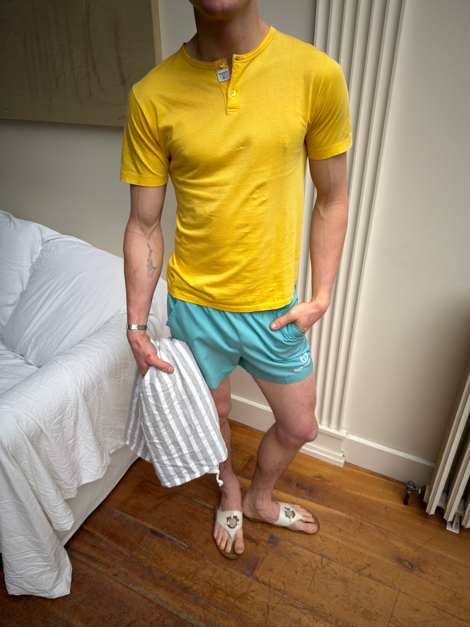 Sergio Tacchini Mini Shorts - Teal