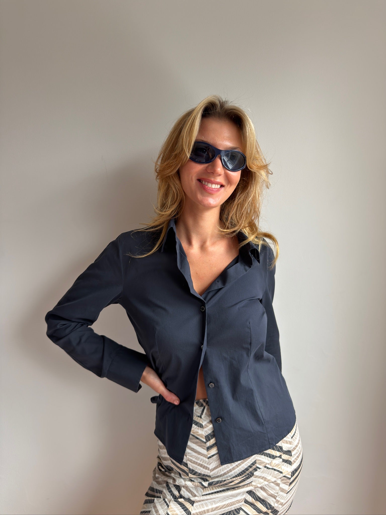 Max Mara Fitted Shirt - Black