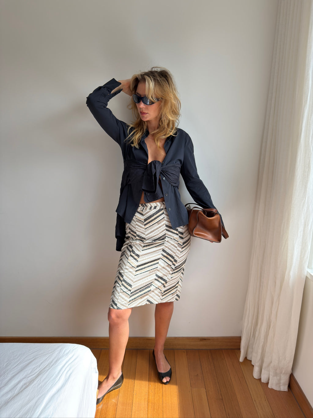 Max Mara Fitted Shirt - Black