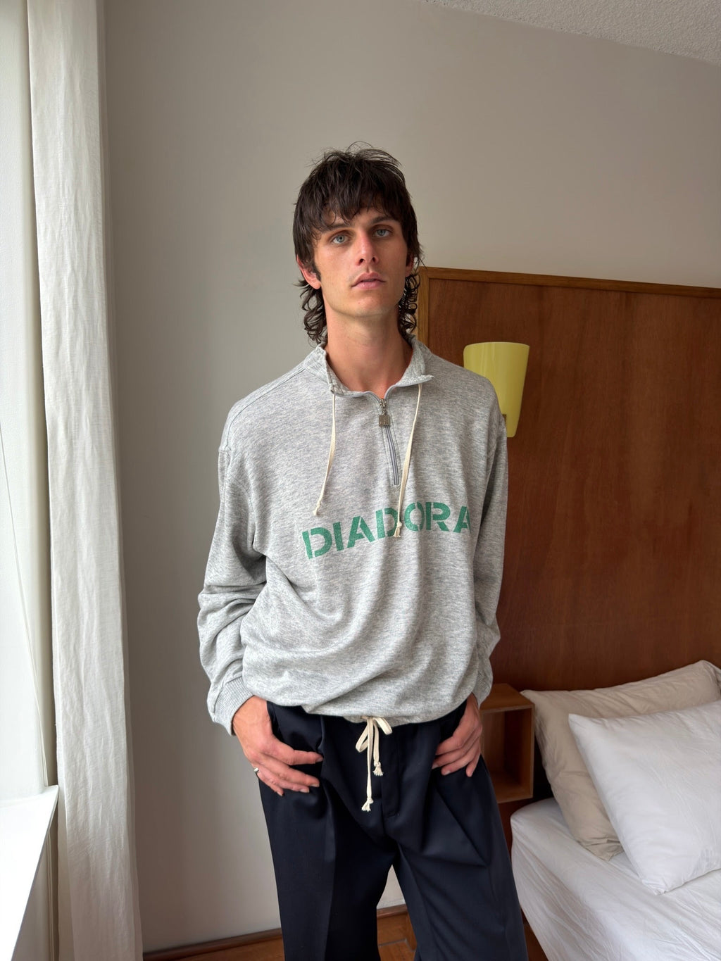 Diadora Knit Sweatshirt - Grey