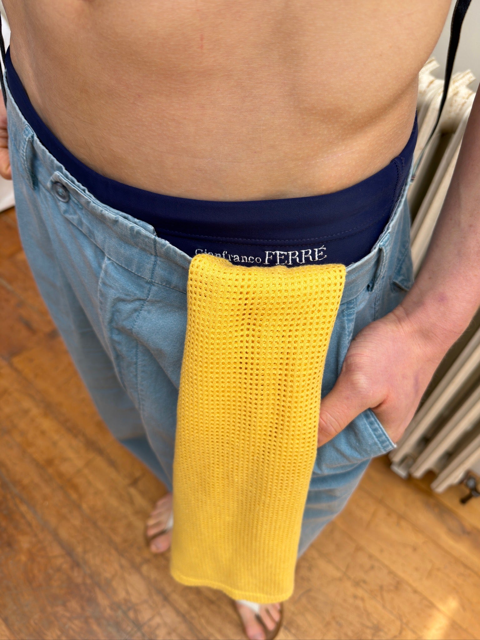 Gian Franco Ferre Speedos - Navy