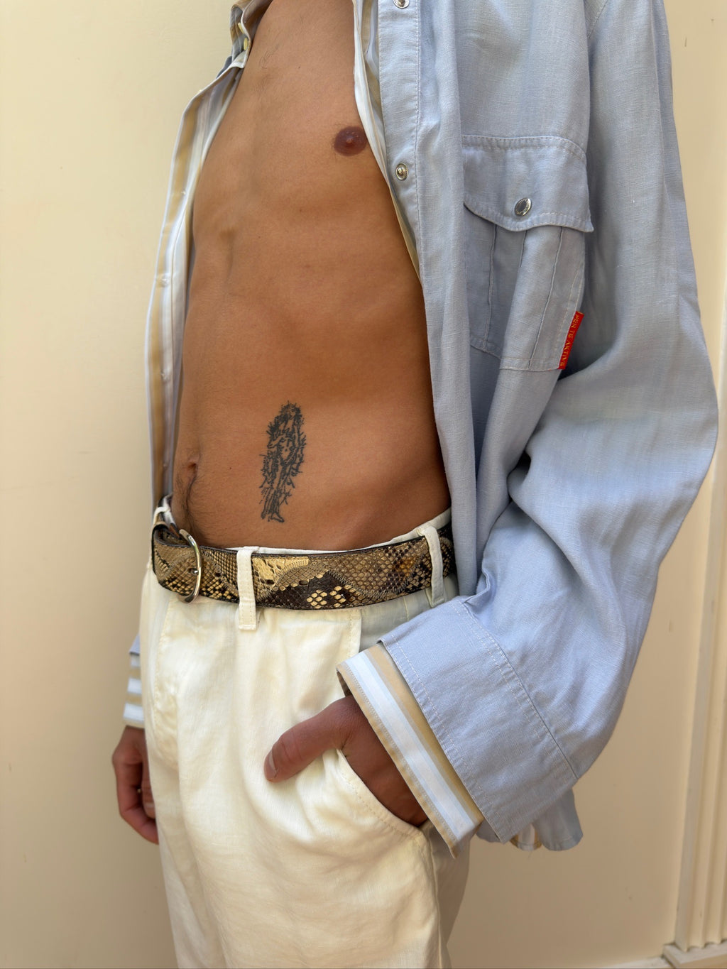 Boot Country Python Belt