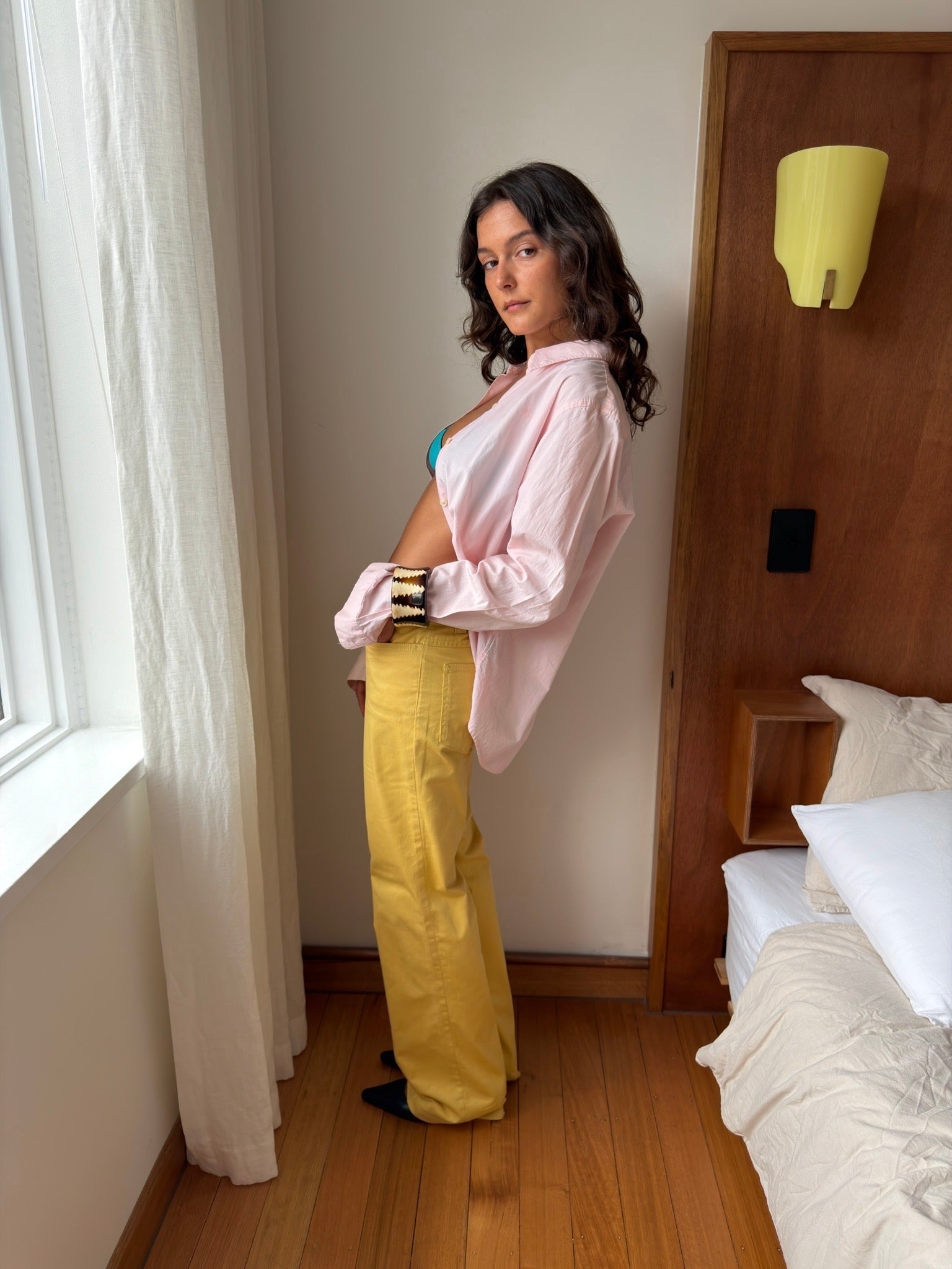 Dolce & Gabbana Fitted Pant - Mustard