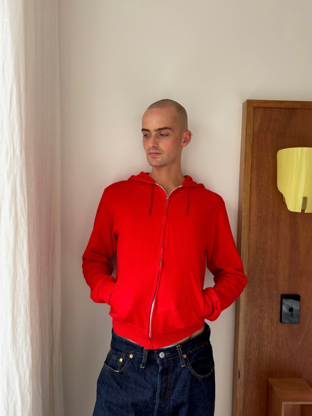 Steinwurtzel Lightweight Fleece Zip Up - Red