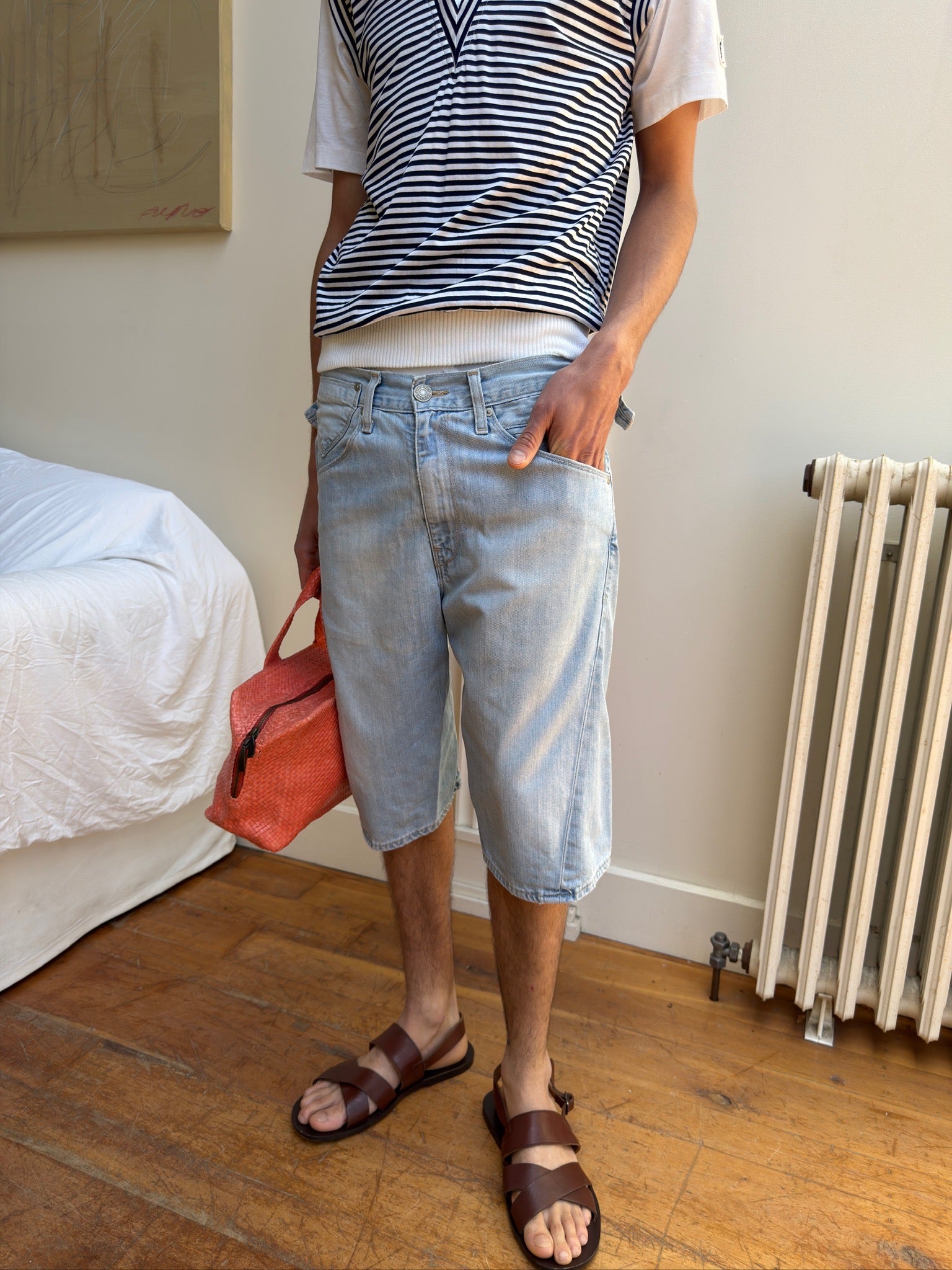 Levis Engineered Shorts S - Light Wash