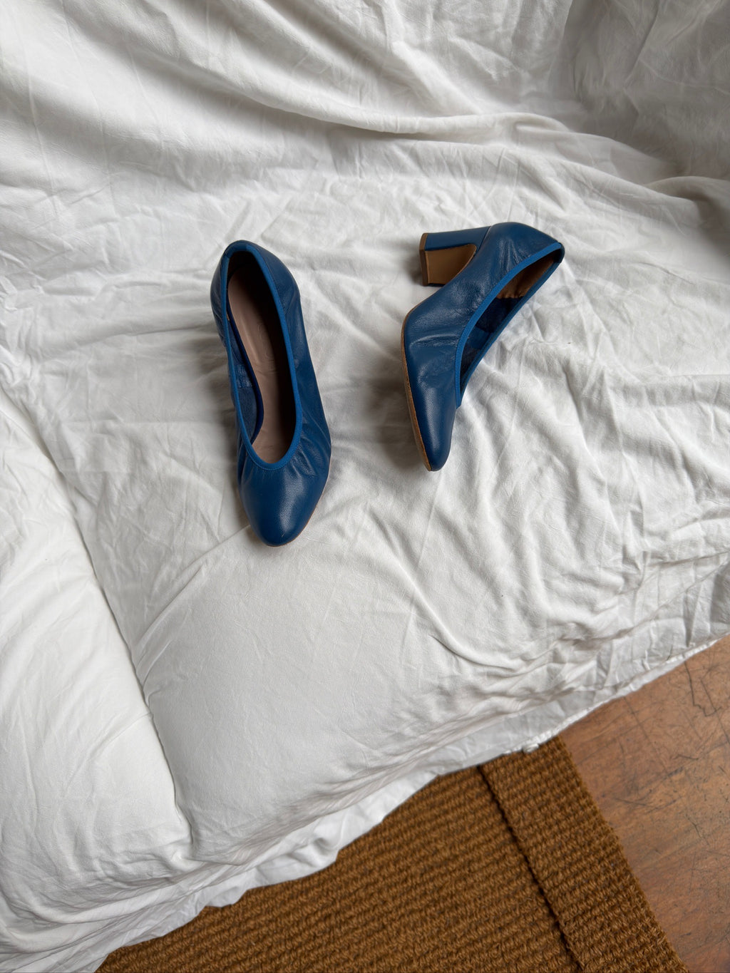 Ancarani Pumps - Blue