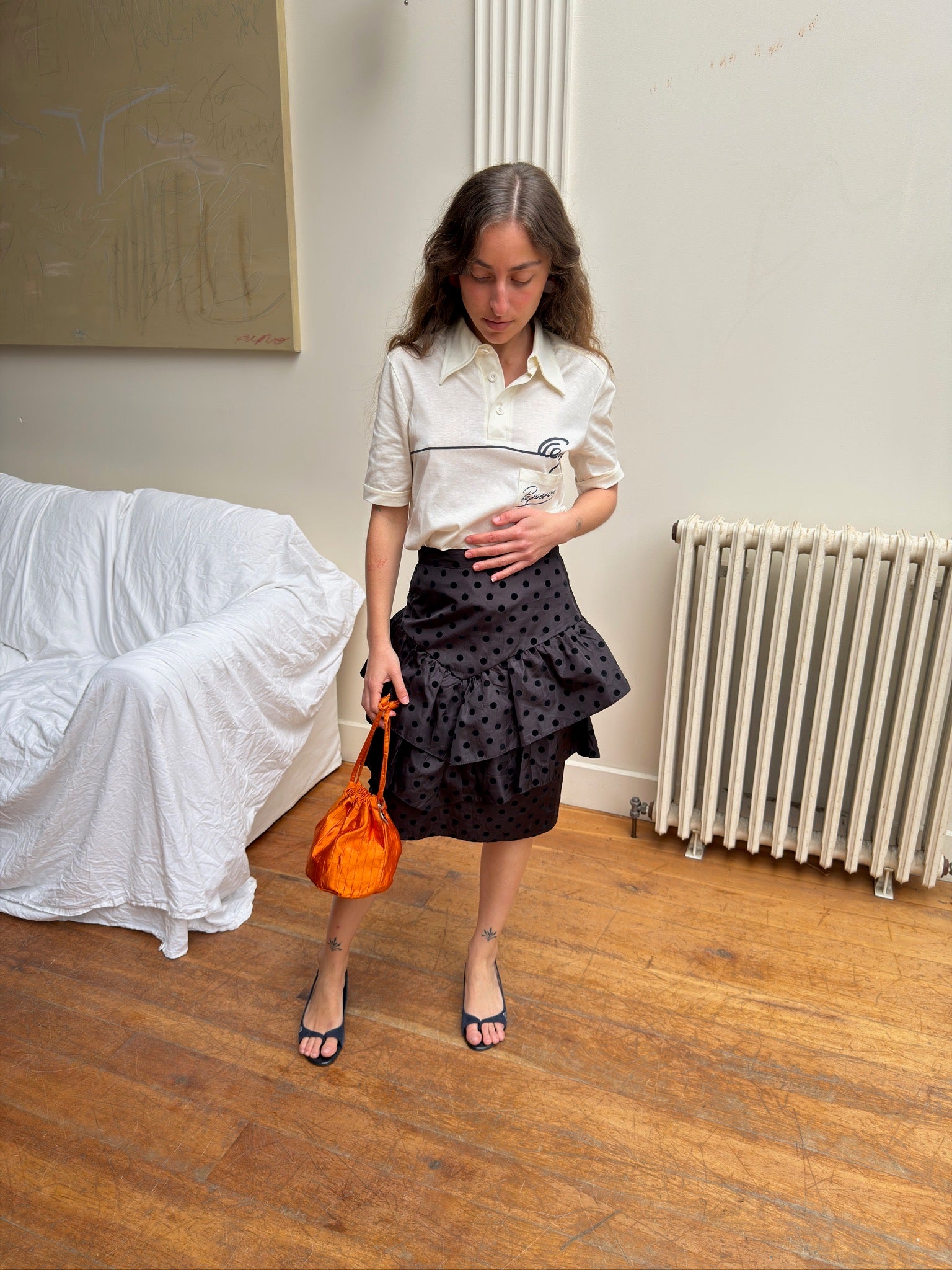 Pierre Cardin Slingback Sandals - Navy