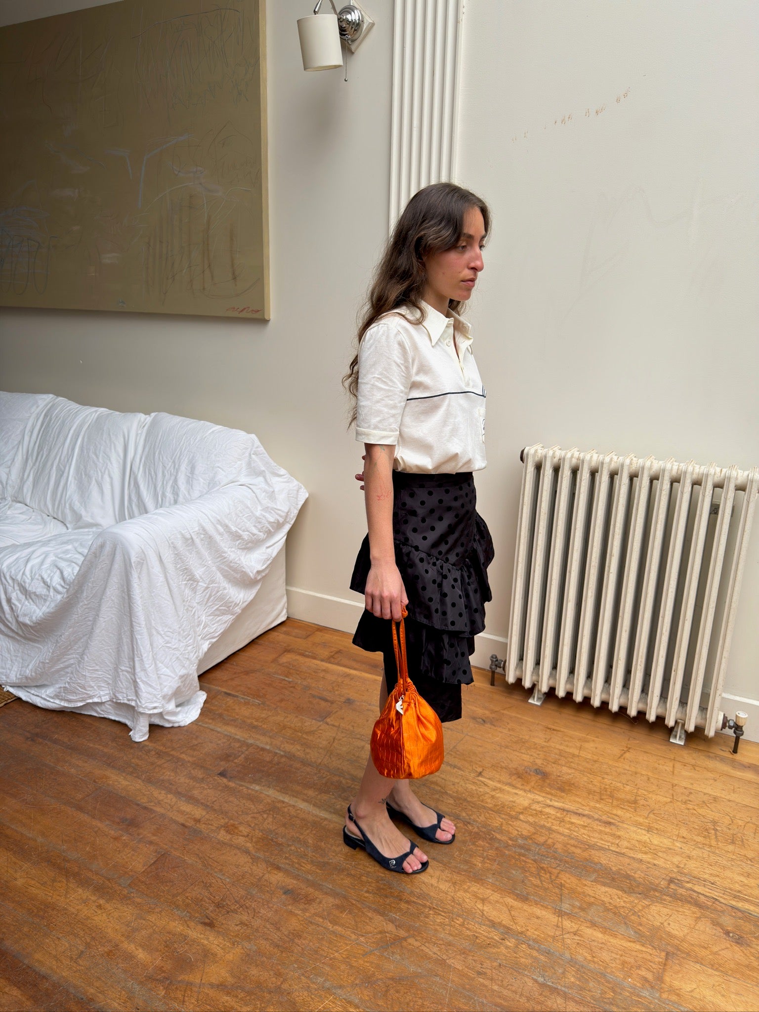 Pierre Cardin Slingback Sandals - Navy