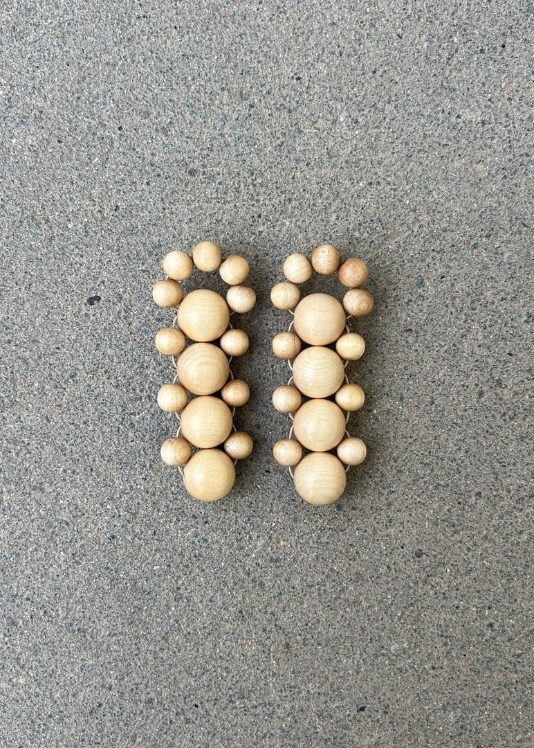 Talina Bombyx Earrings - Natural