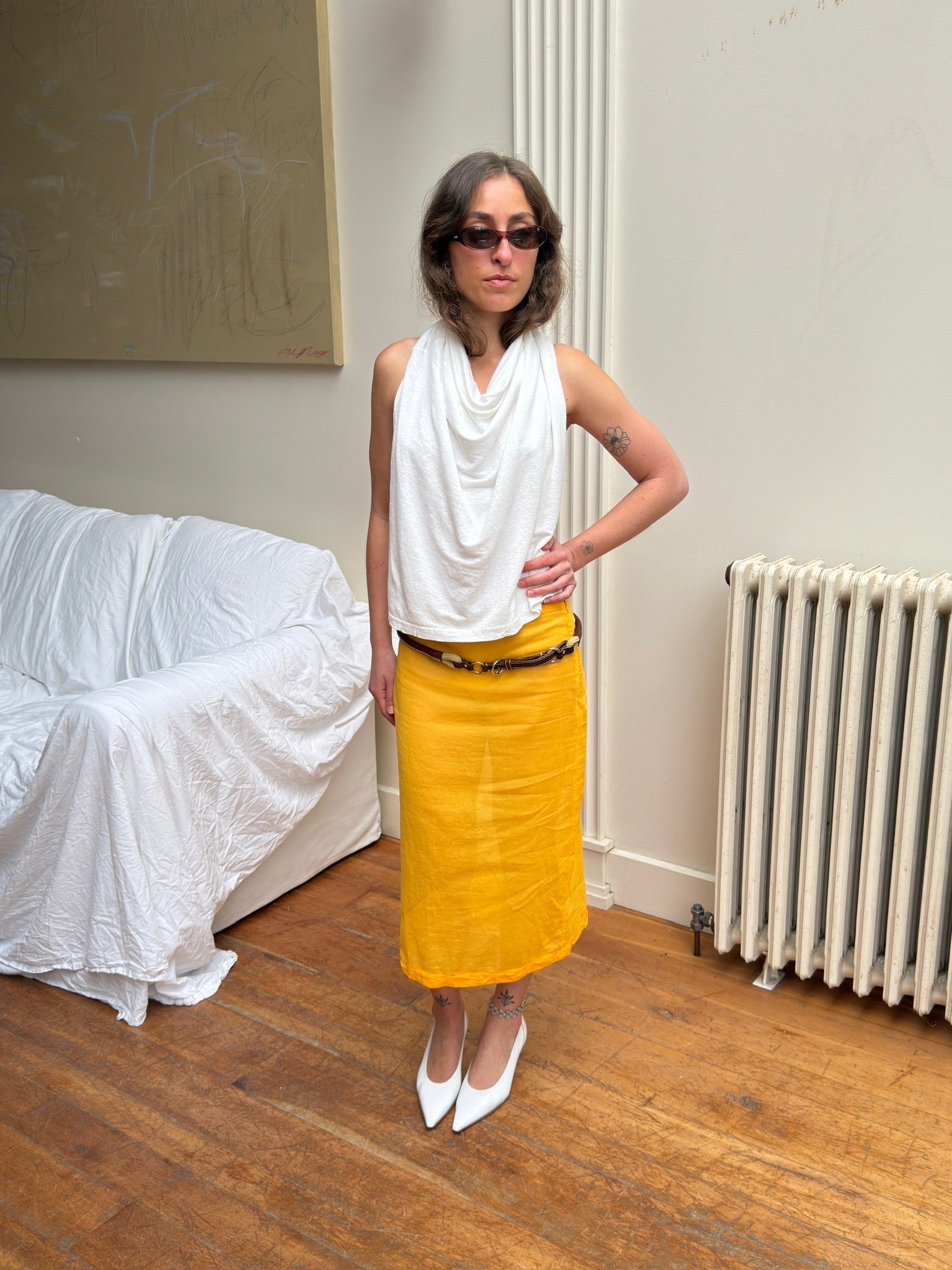 Jil Sander Belt - Leather/Rope