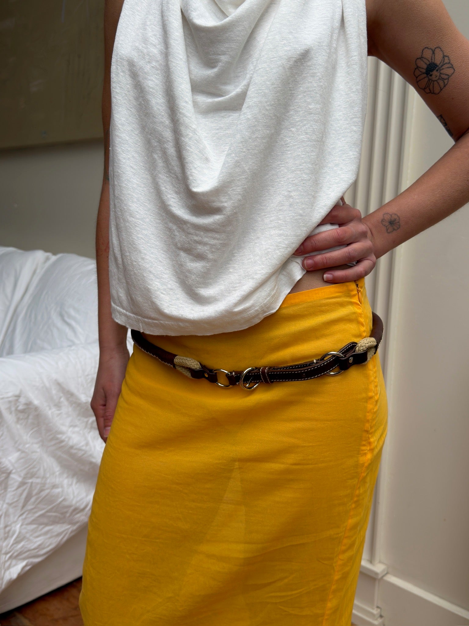 Jil Sander Belt - Leather/Rope