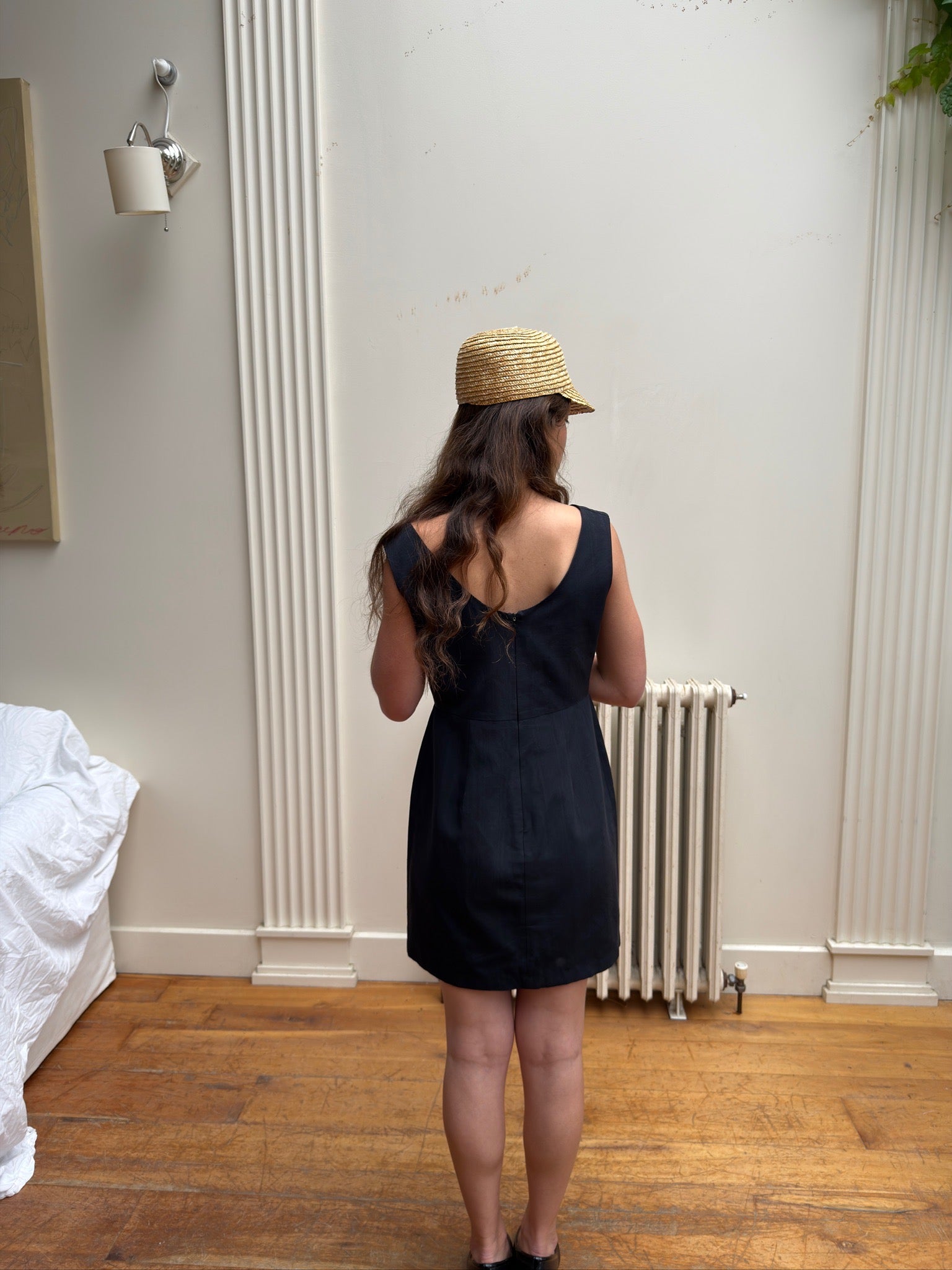 Moschino Jeans Bow Mini Dress - Black