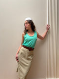 Tres Bon Pencil Skirt - Khaki