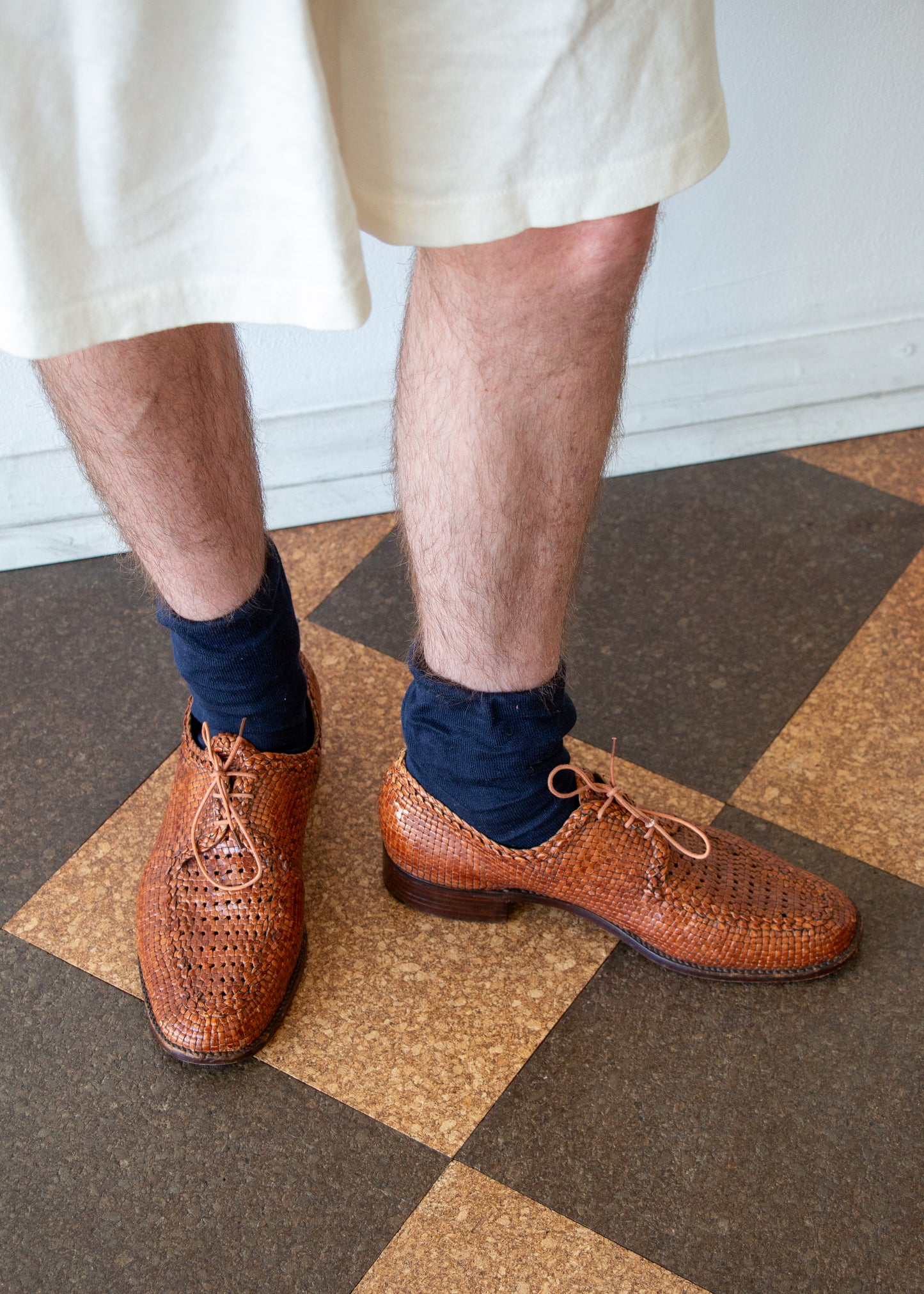 Gravati Woven Loafers - Brown