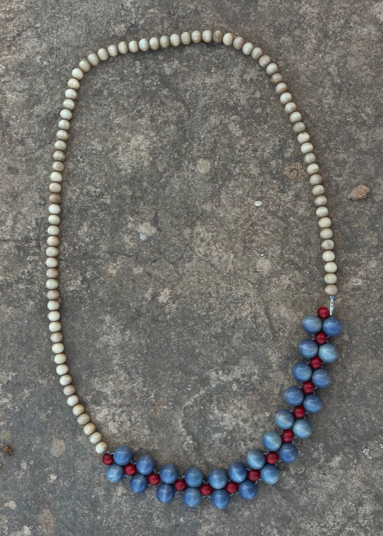 Talina Mori Belt One Size - Natural/Grey/Wine