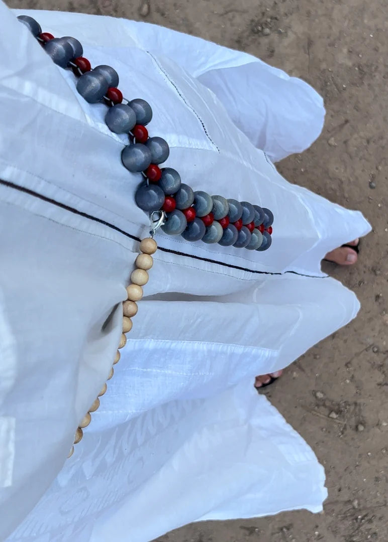 Talina Mori Belt One Size - Natural/Grey/Wine