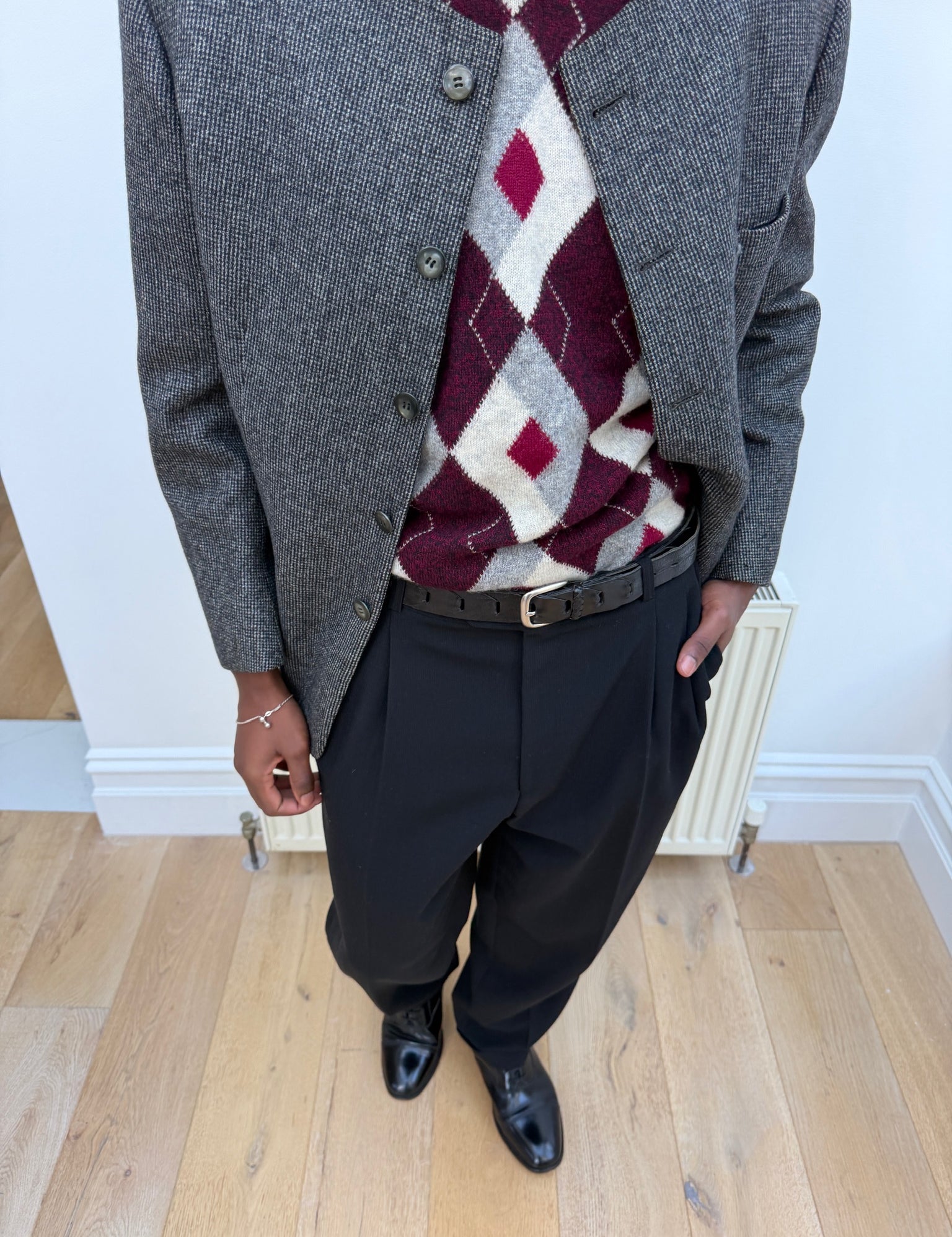 Pierre Cardin Collarless Jacket