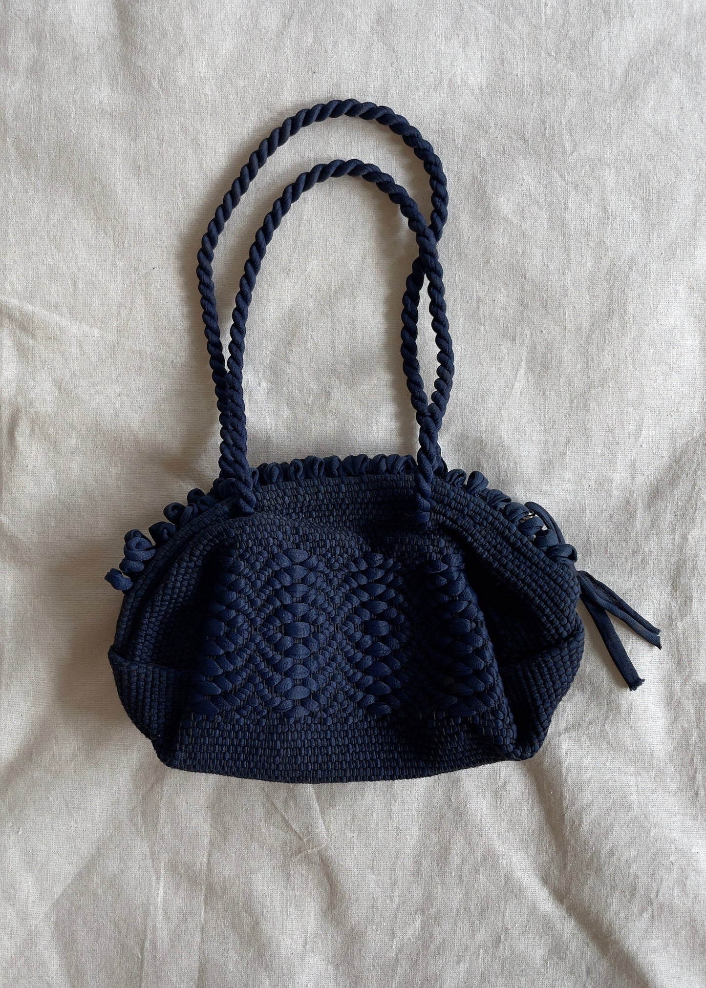 Looped Mini Bag - Blue