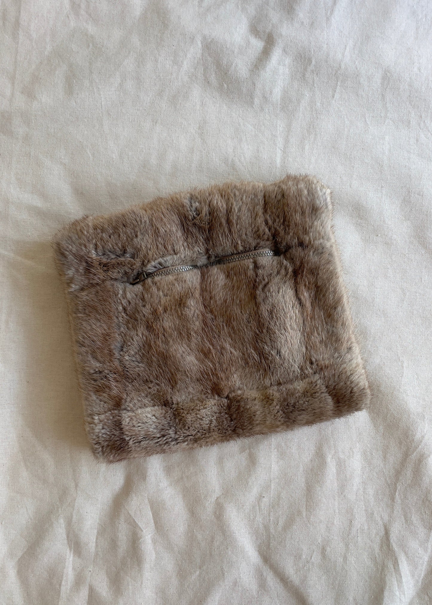 Vintage Fur Handwarmer