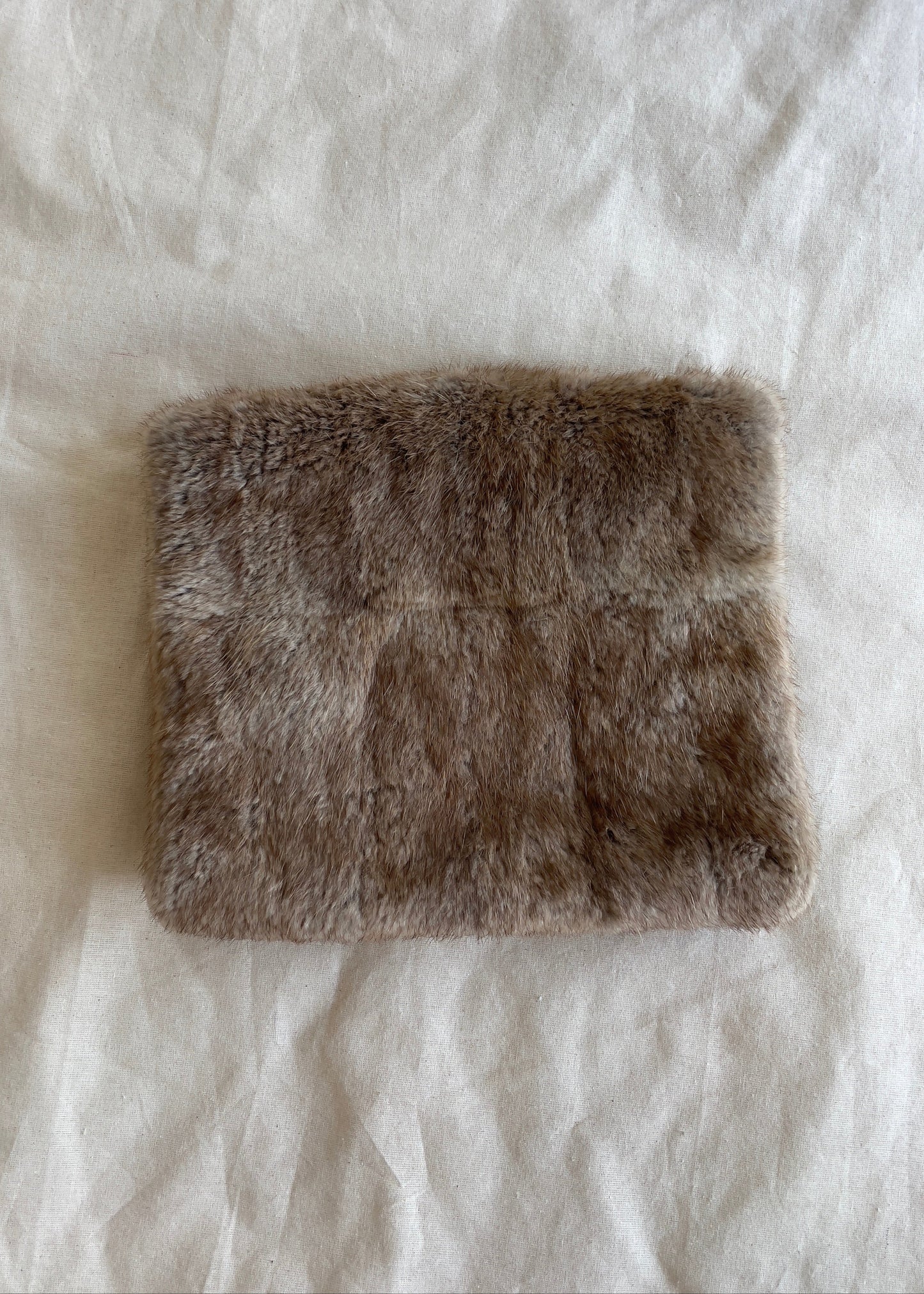 Vintage Fur Handwarmer