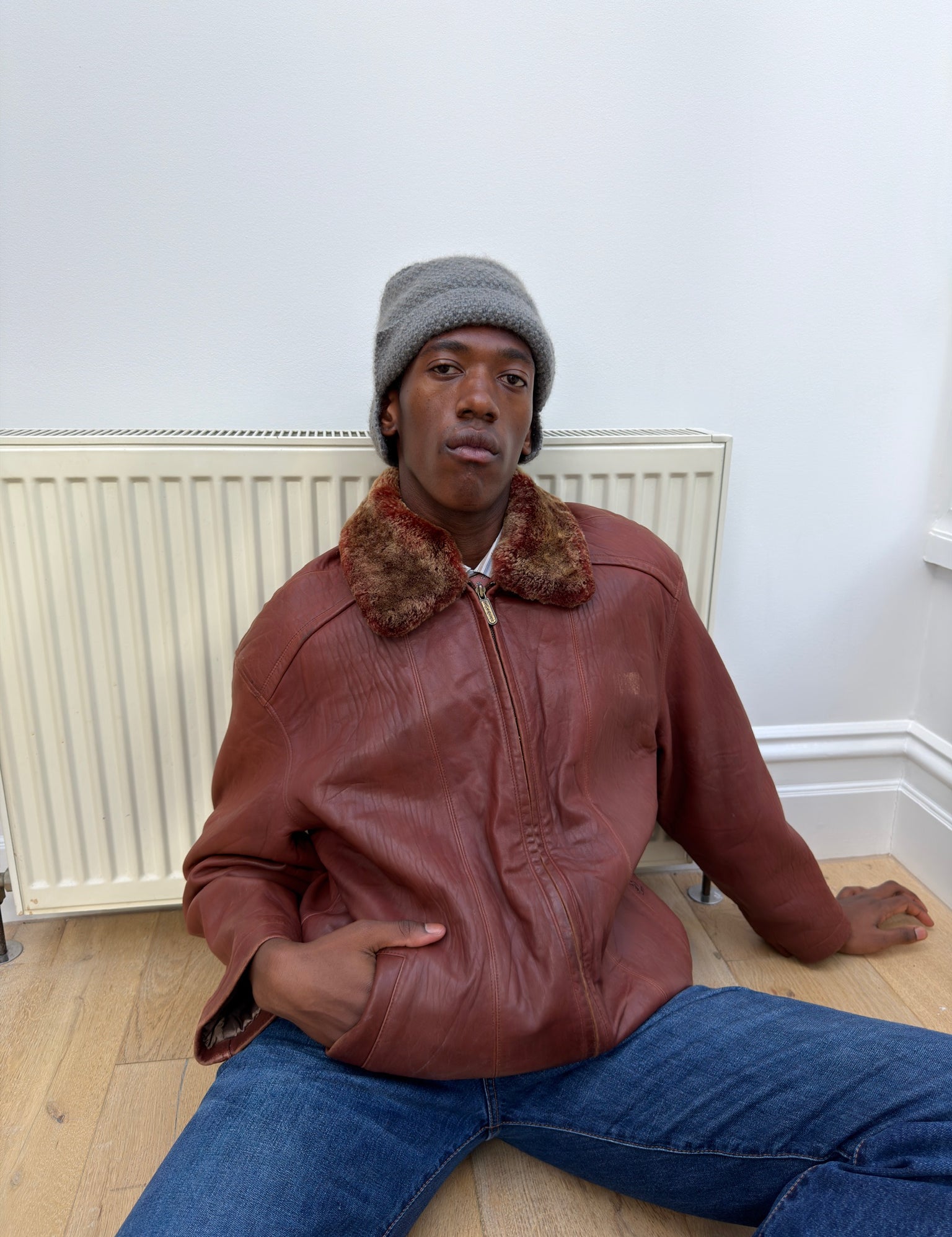 YSL 90's Aviator Jacket