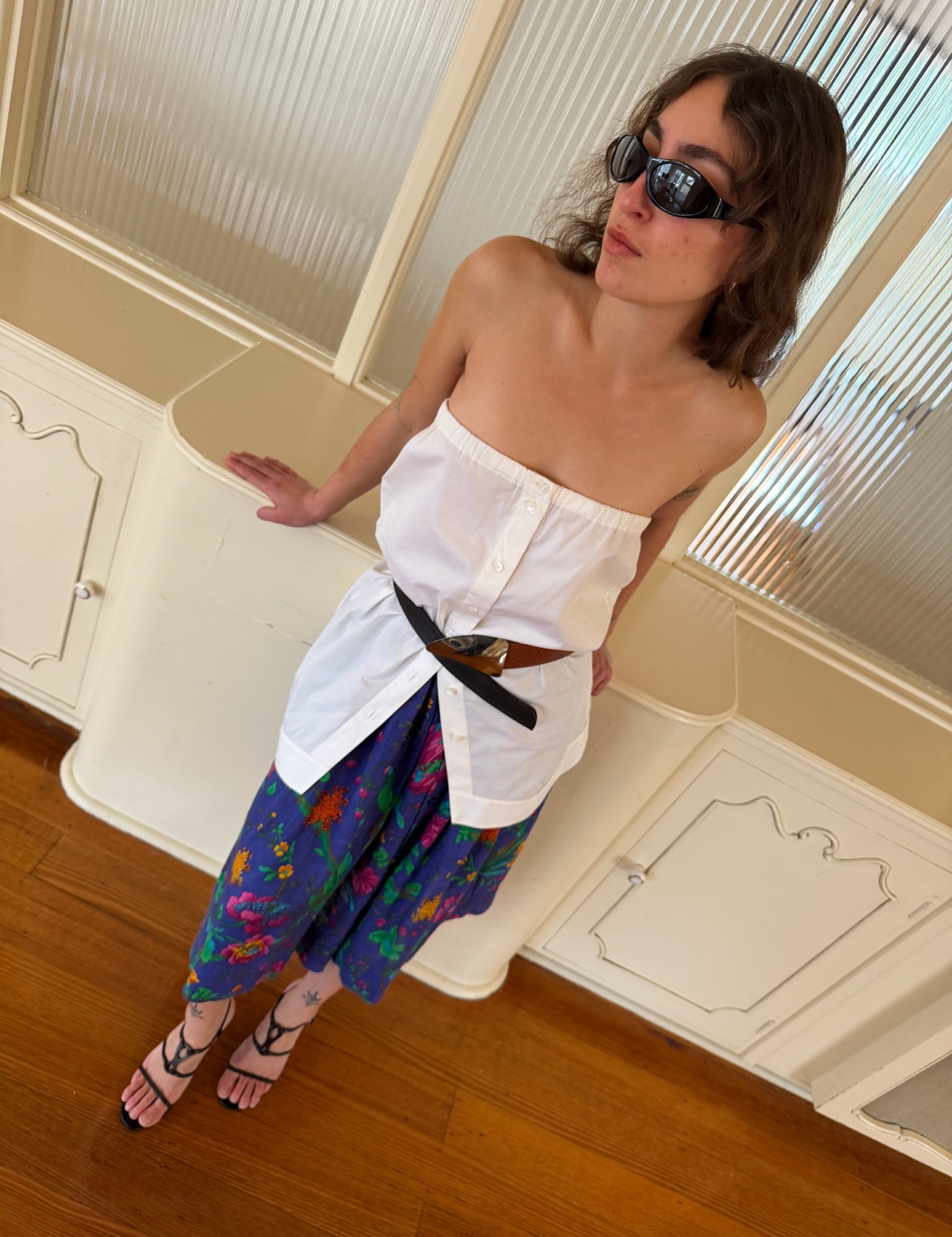 Crochetta Statement Buckle Belt
