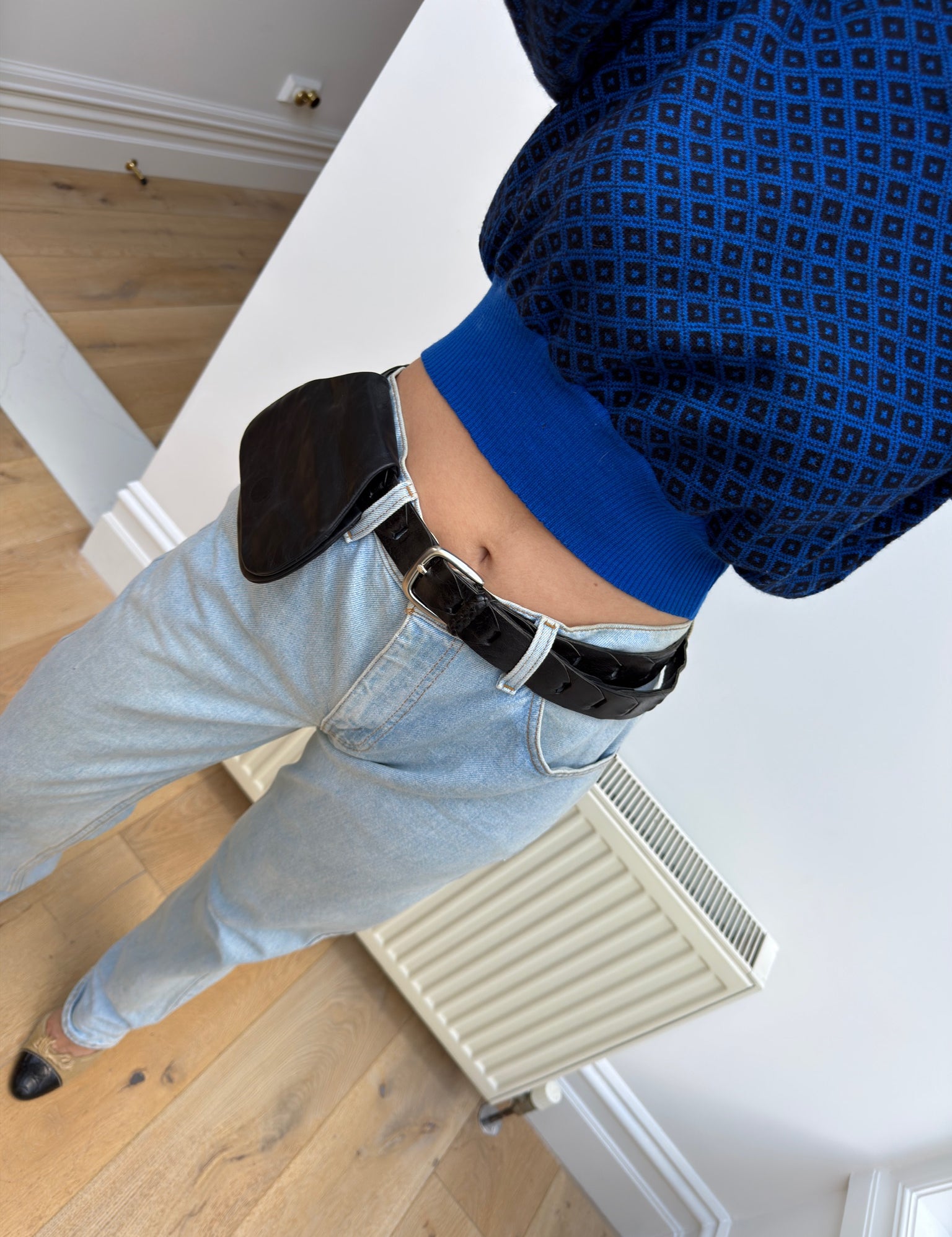 Vintage Loop Leather Belt