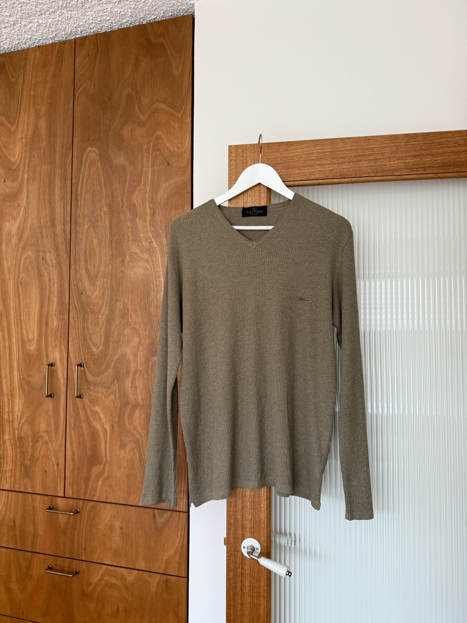 Valentino Ribbed Long Sleeve - Sage