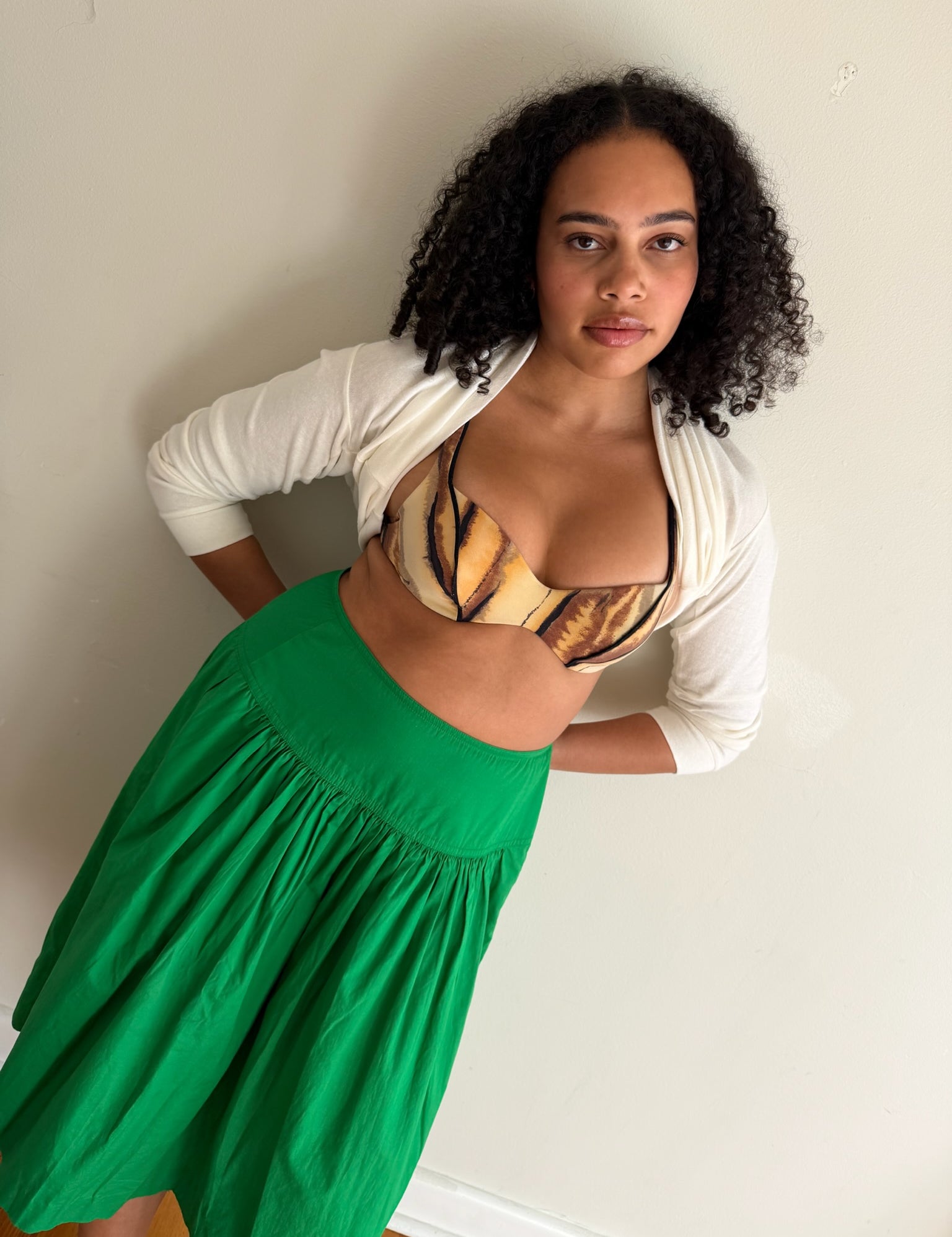 Mani Pleated Skirt