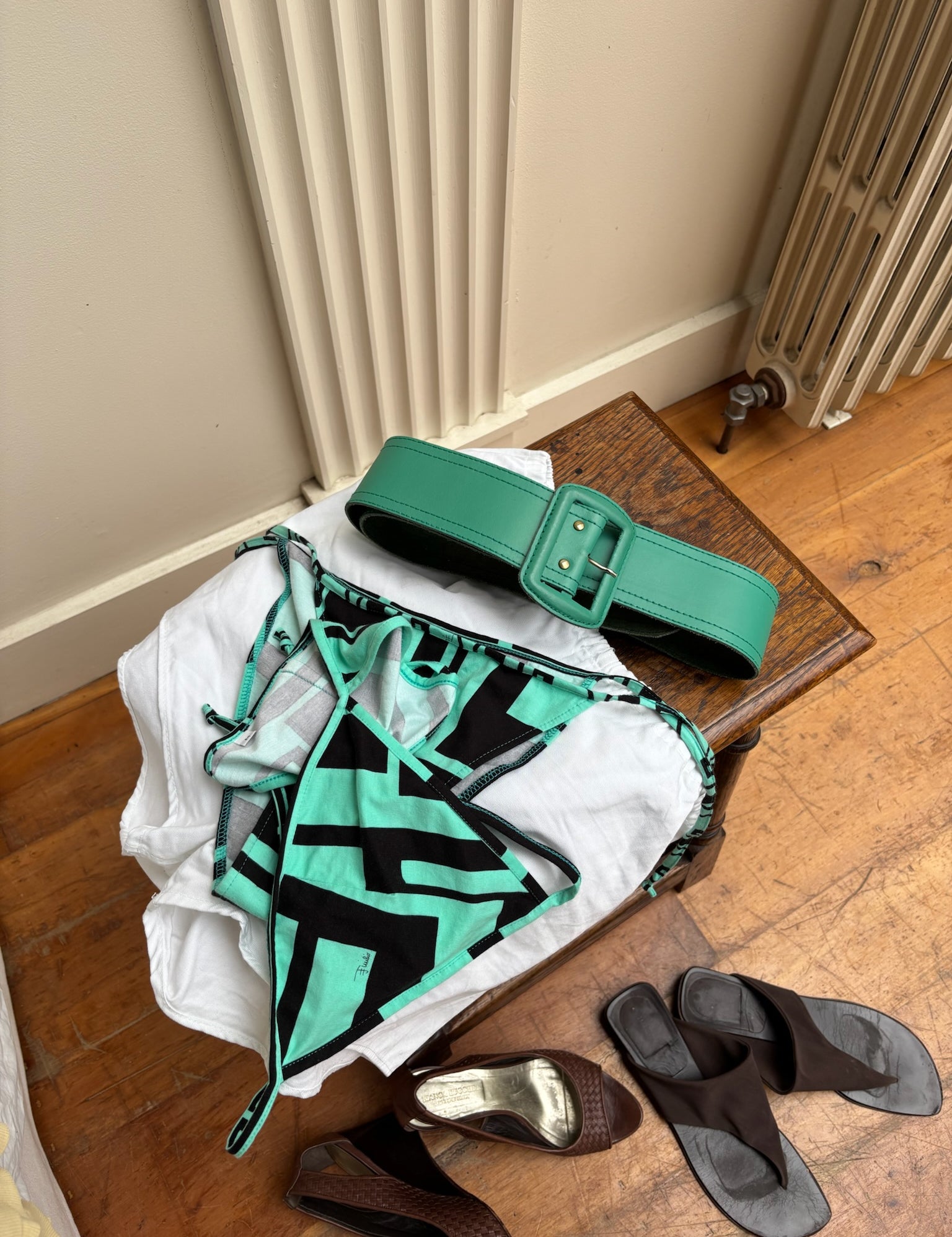 Fuiulio Vintage Graphic Bikini