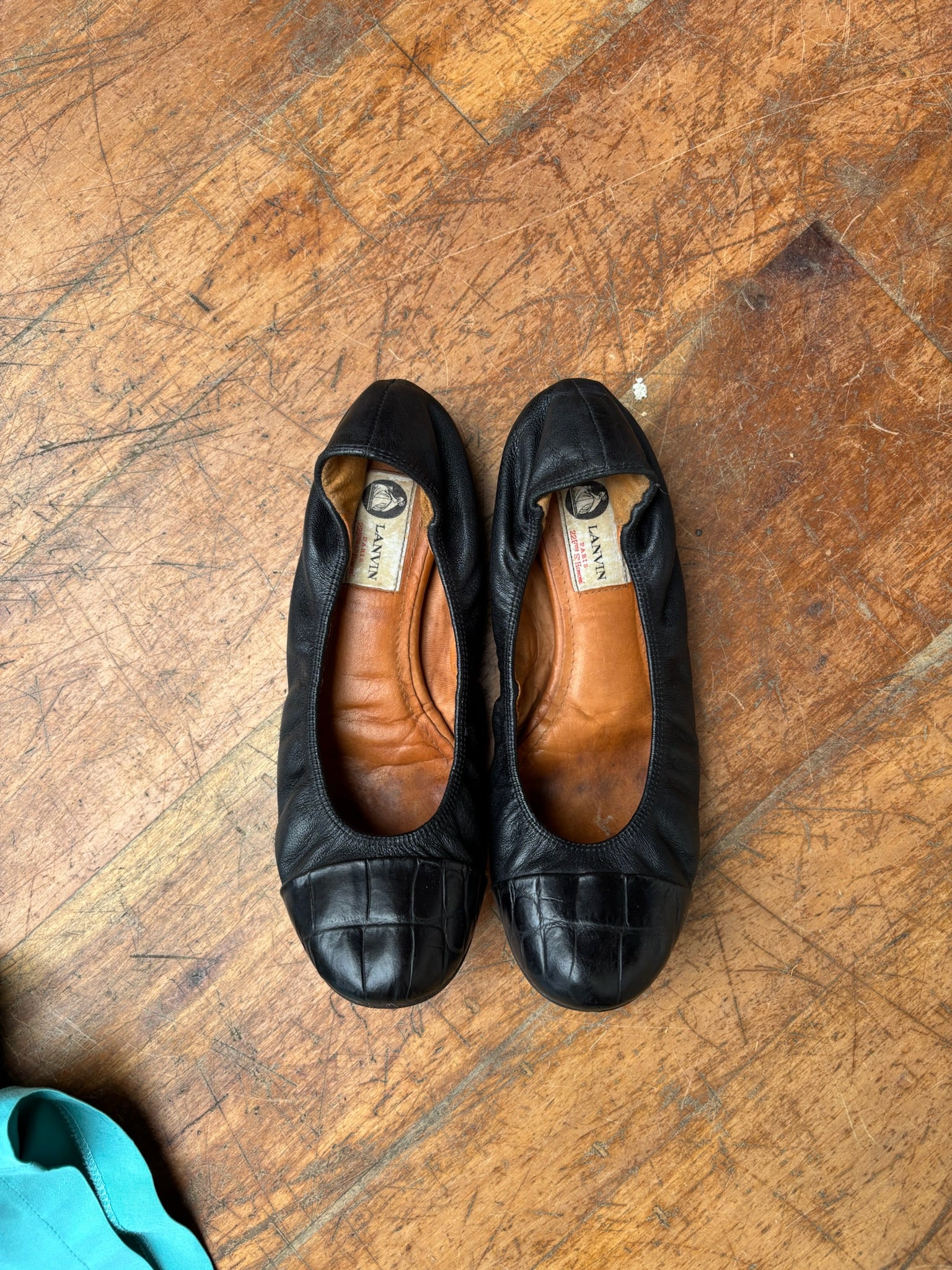 Lanvin Ballet Flats - Black