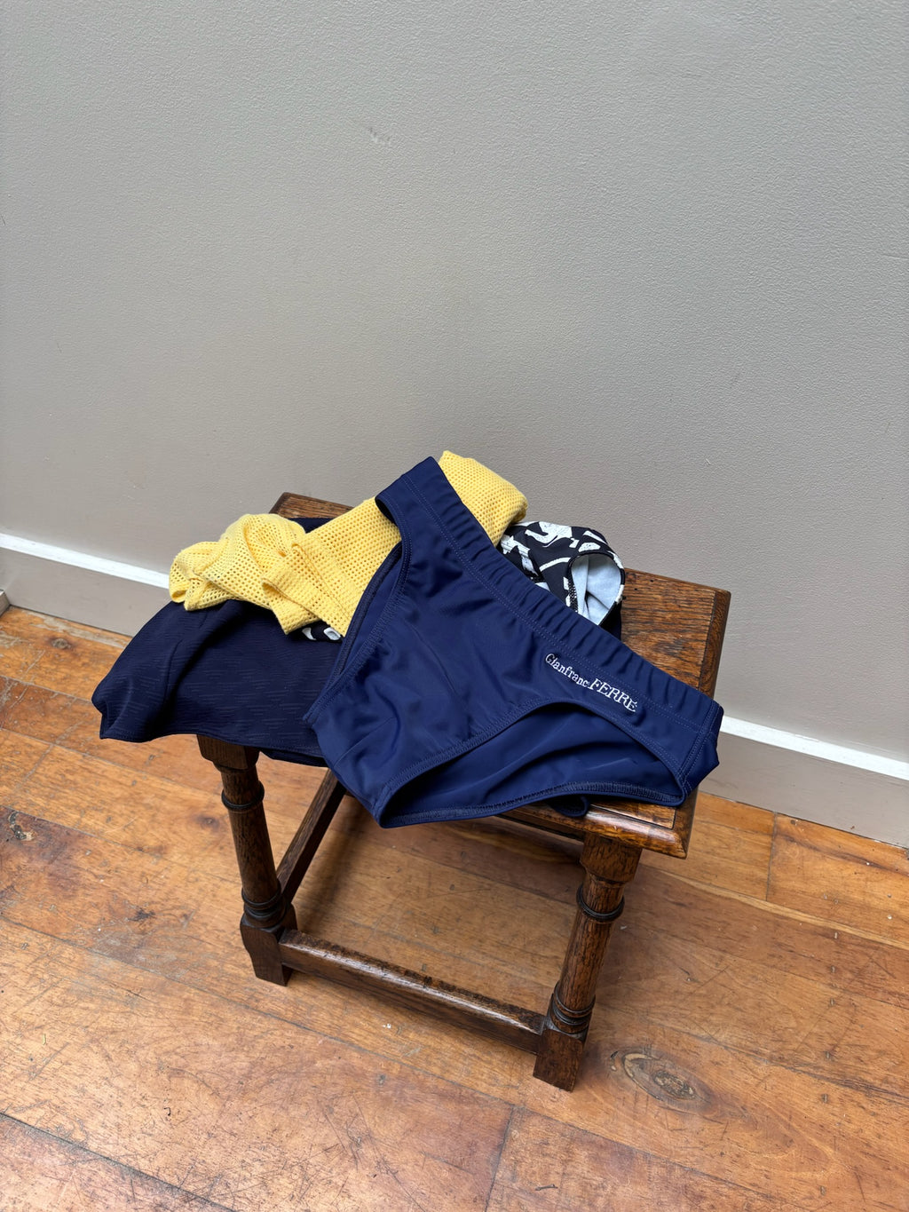 Gian Franco Ferre Speedos - Navy