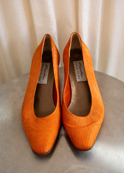 Maria Elisa Pumps - Orange