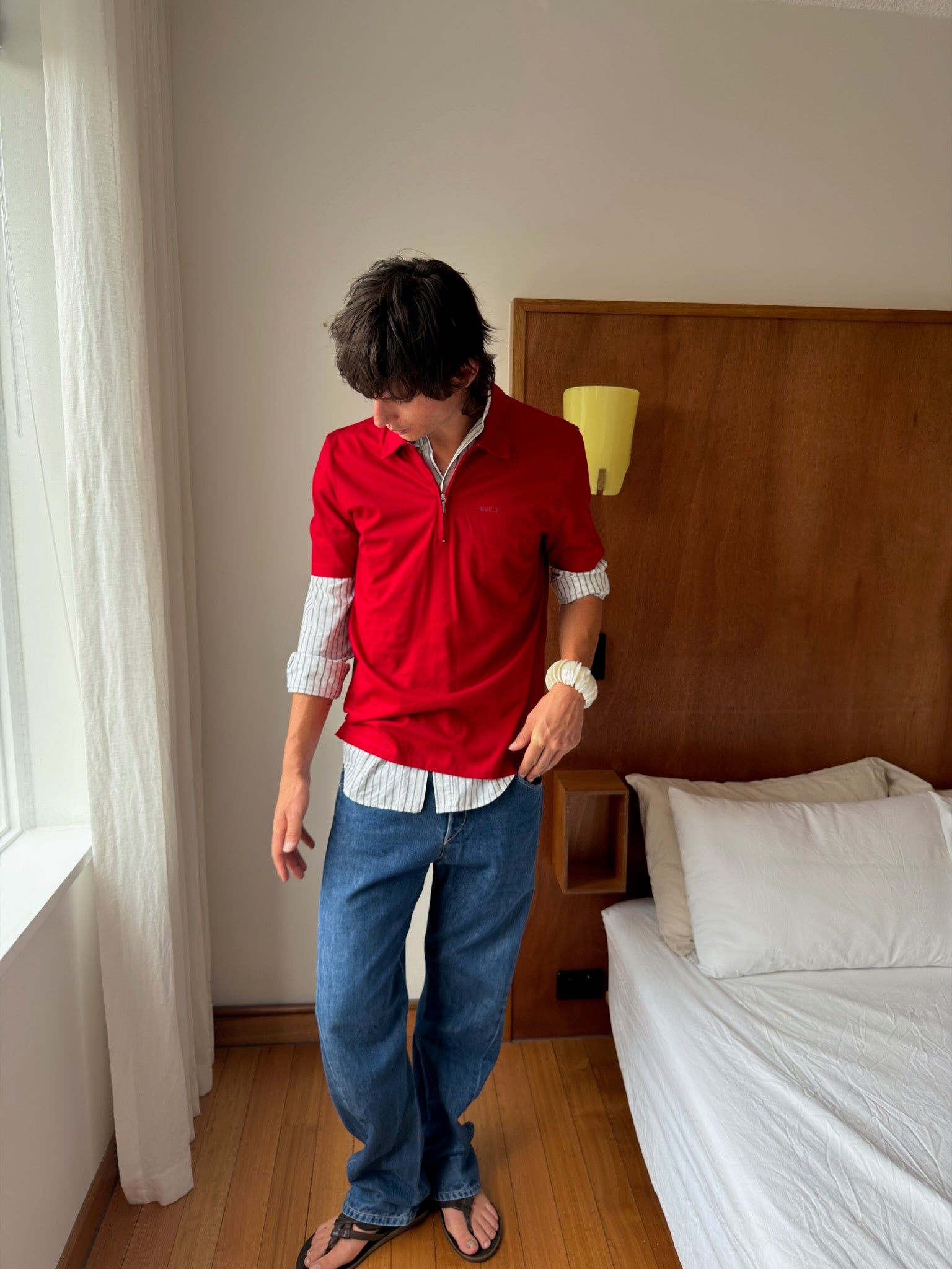 Versace Classic Polo - Red