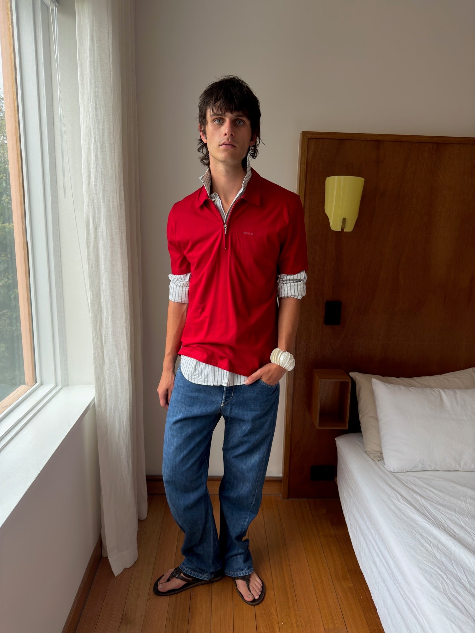 Versace Classic Polo - Red