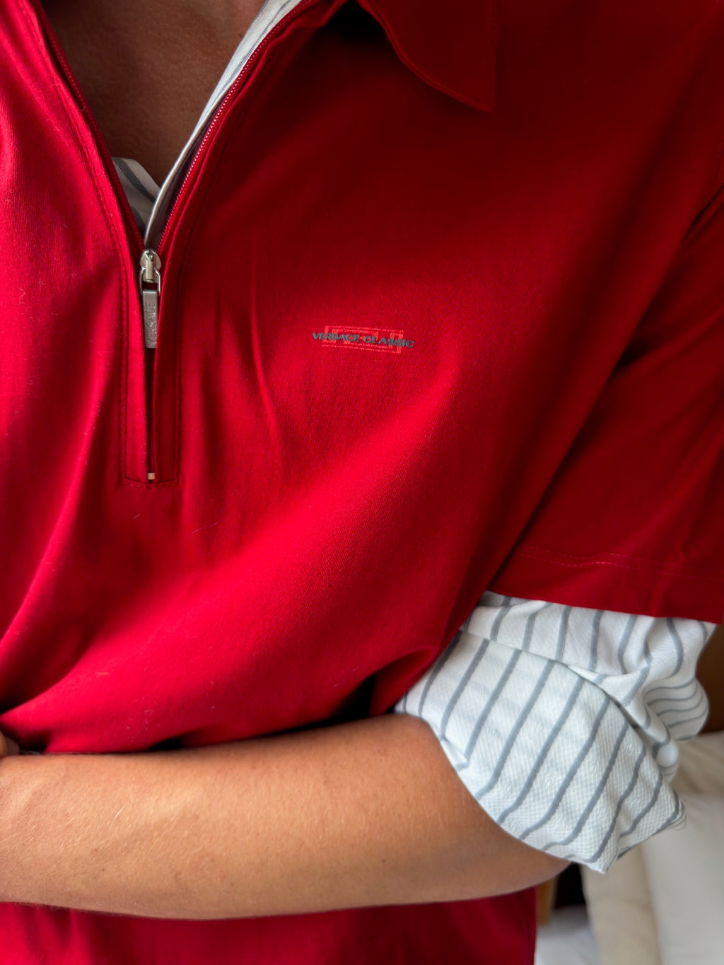 Versace Classic Polo - Red
