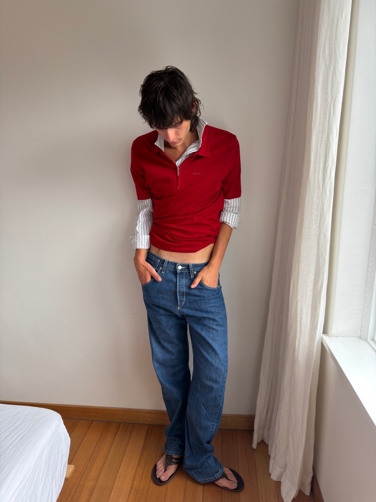 Versace Classic Polo - Red