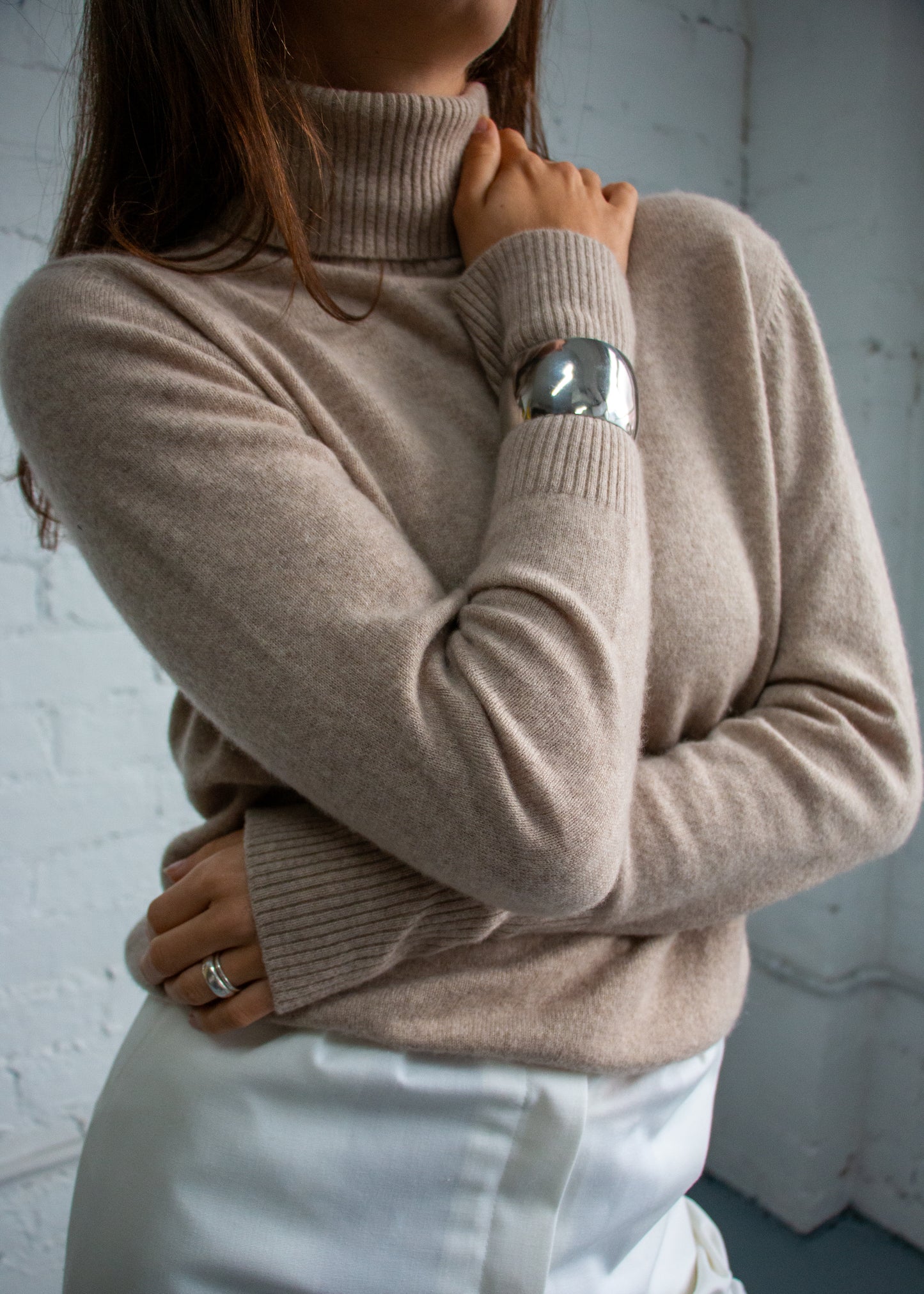 Max Mara Turtle Neck - Beige