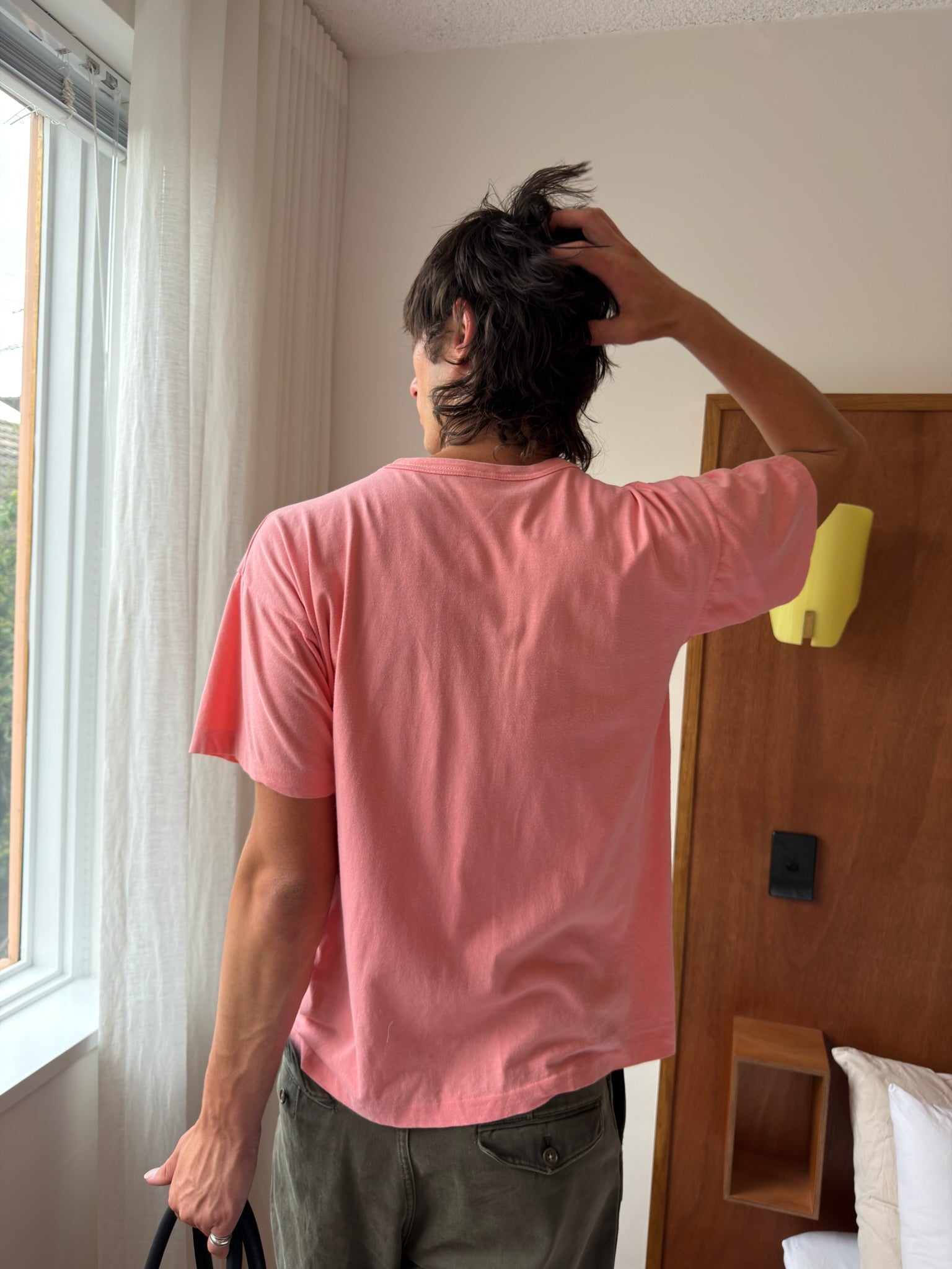 American System Tee - Pink