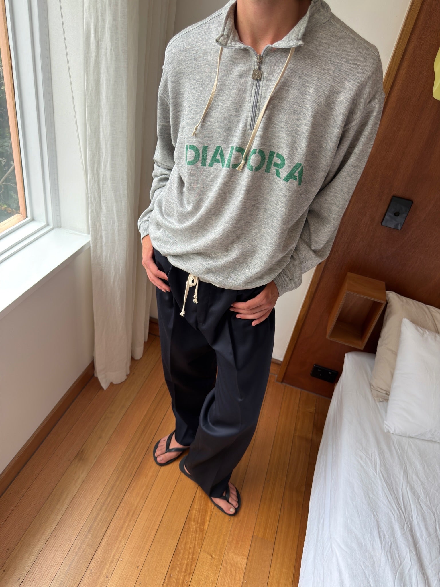 Diadora Knit Sweatshirt - Grey