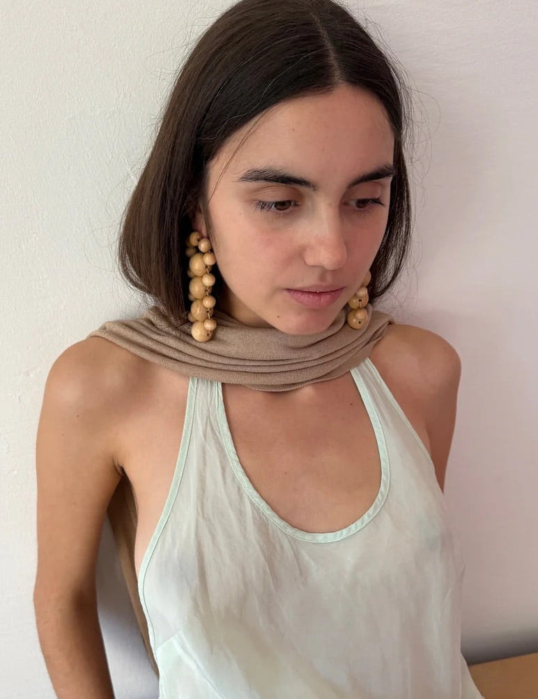 Talina Bombyx Earrings - Natural
