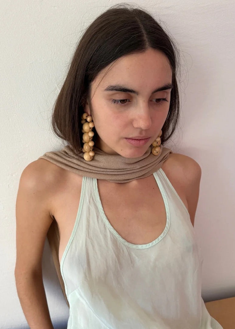 Talina Bombyx Earrings - Natural