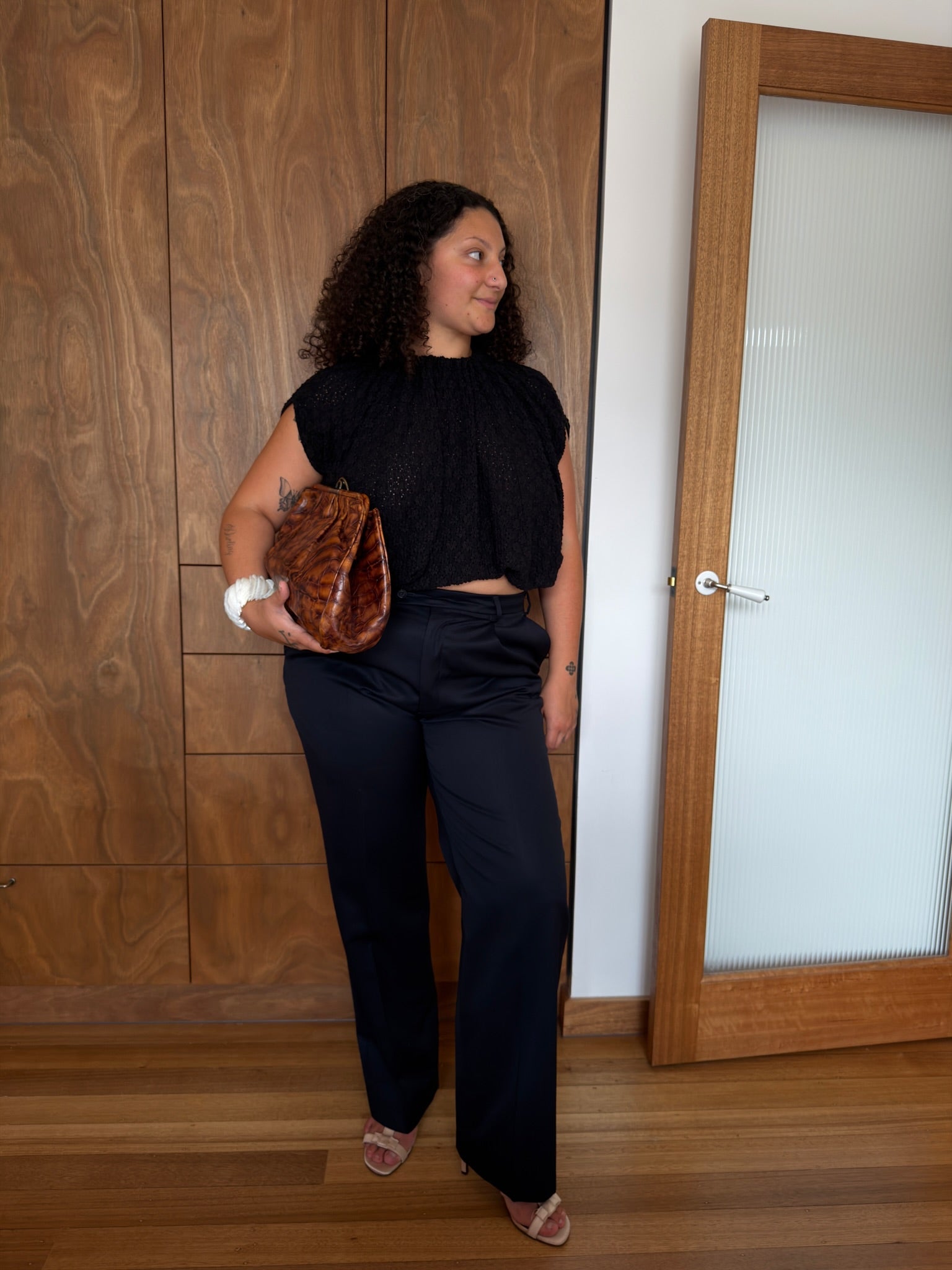 Jil Sander Bubble Top - Black