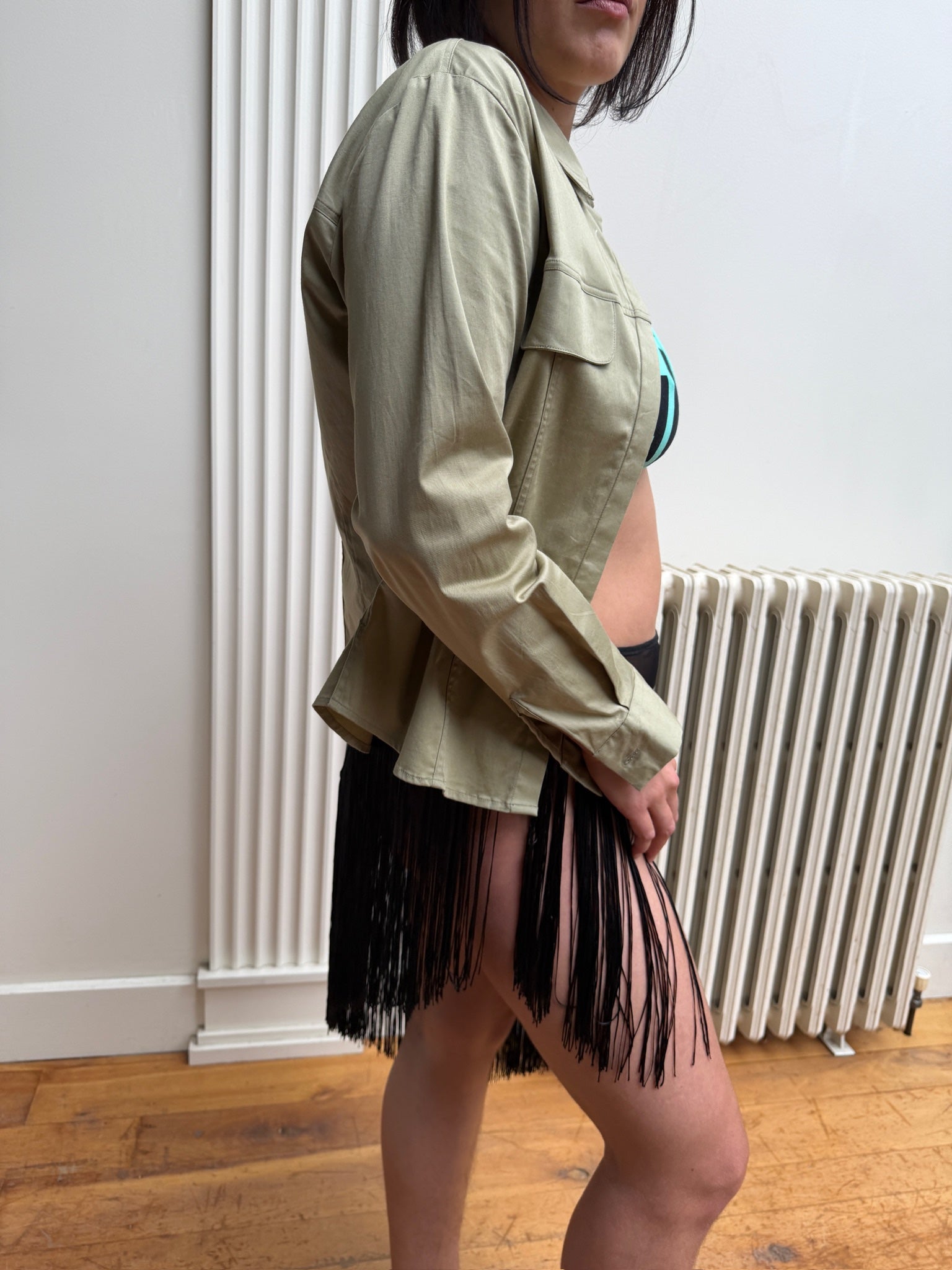 Blunauta Fitted Shirt - Khaki