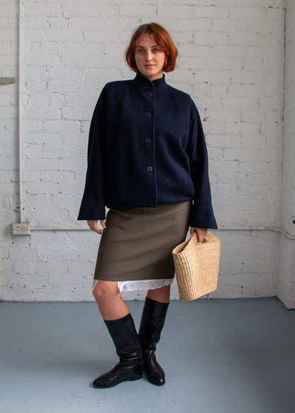 Pencil Skirt - Olive