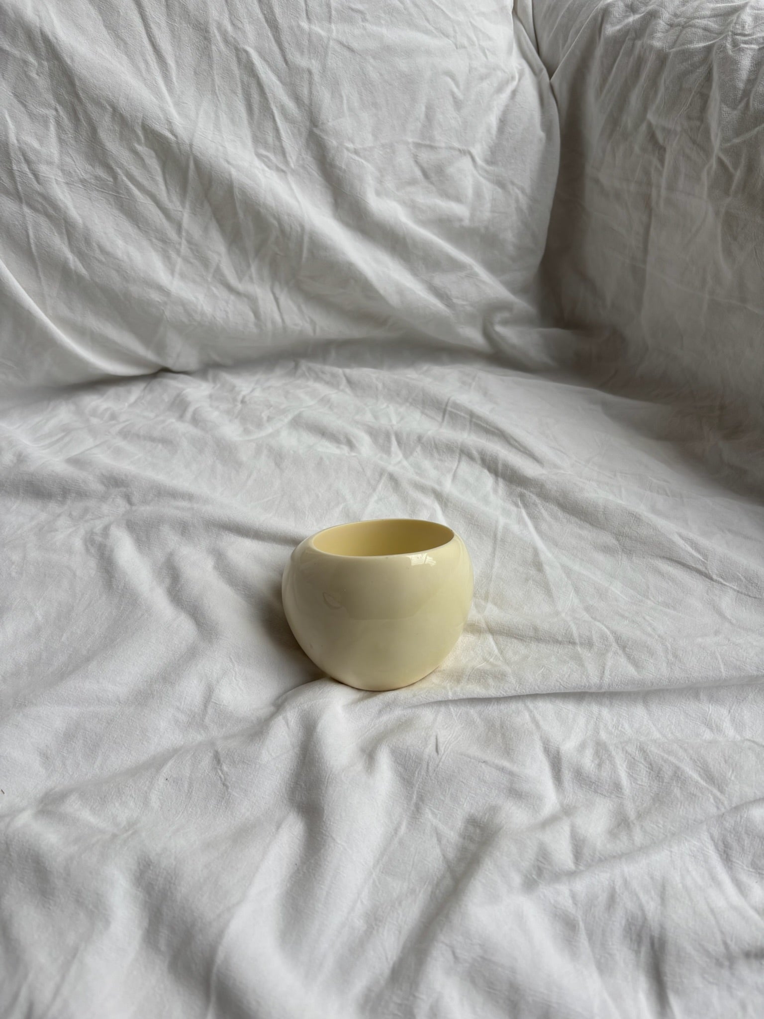 XXL Chunky Bangle - Cream