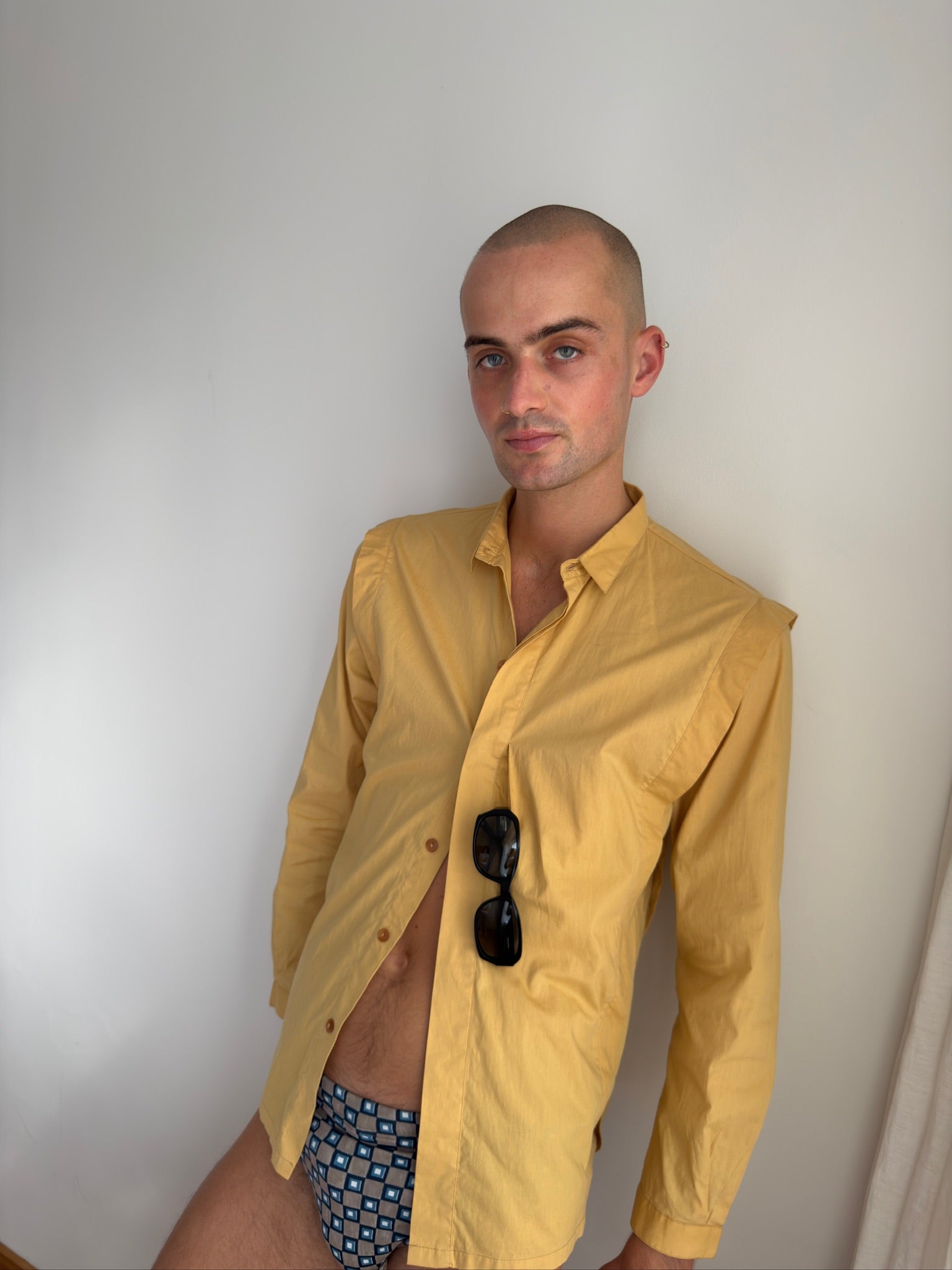 Oh Jump Button Down - Mustard