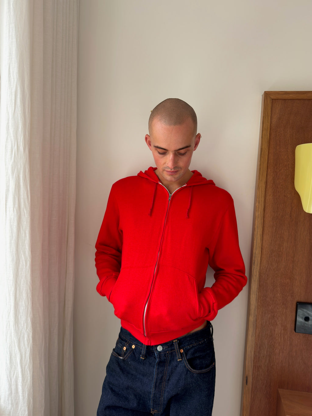 Steinwurtzel Lightweight Fleece Zip Up - Red