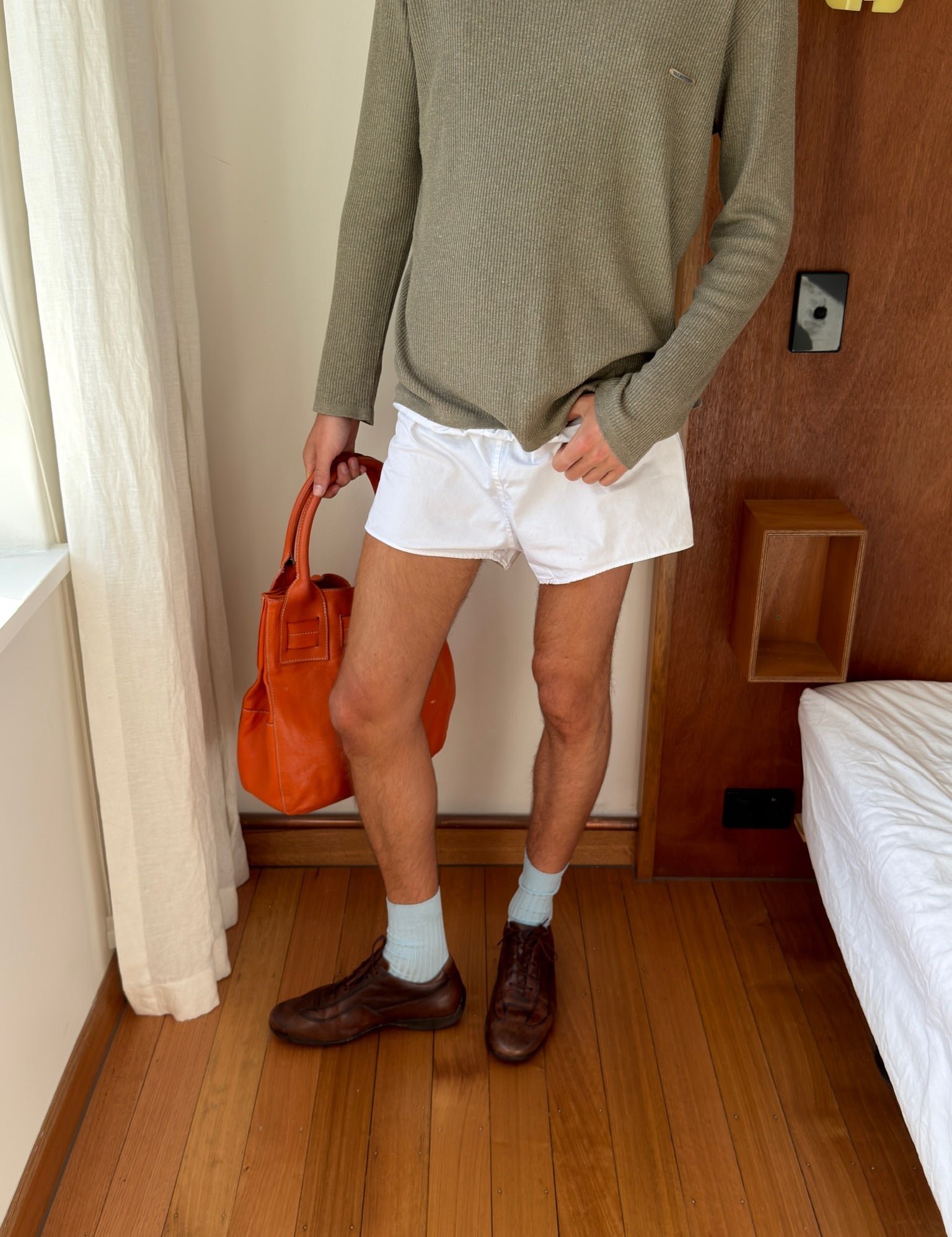 Brian Cress Leather Sneakers