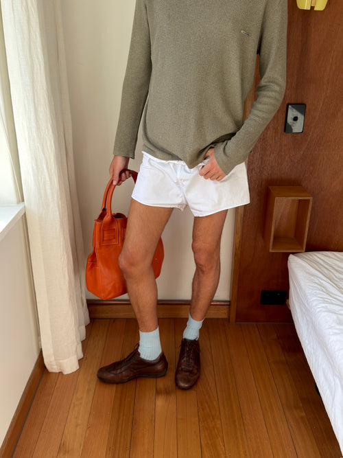 Brian Cress Leather Sneakers - Brown